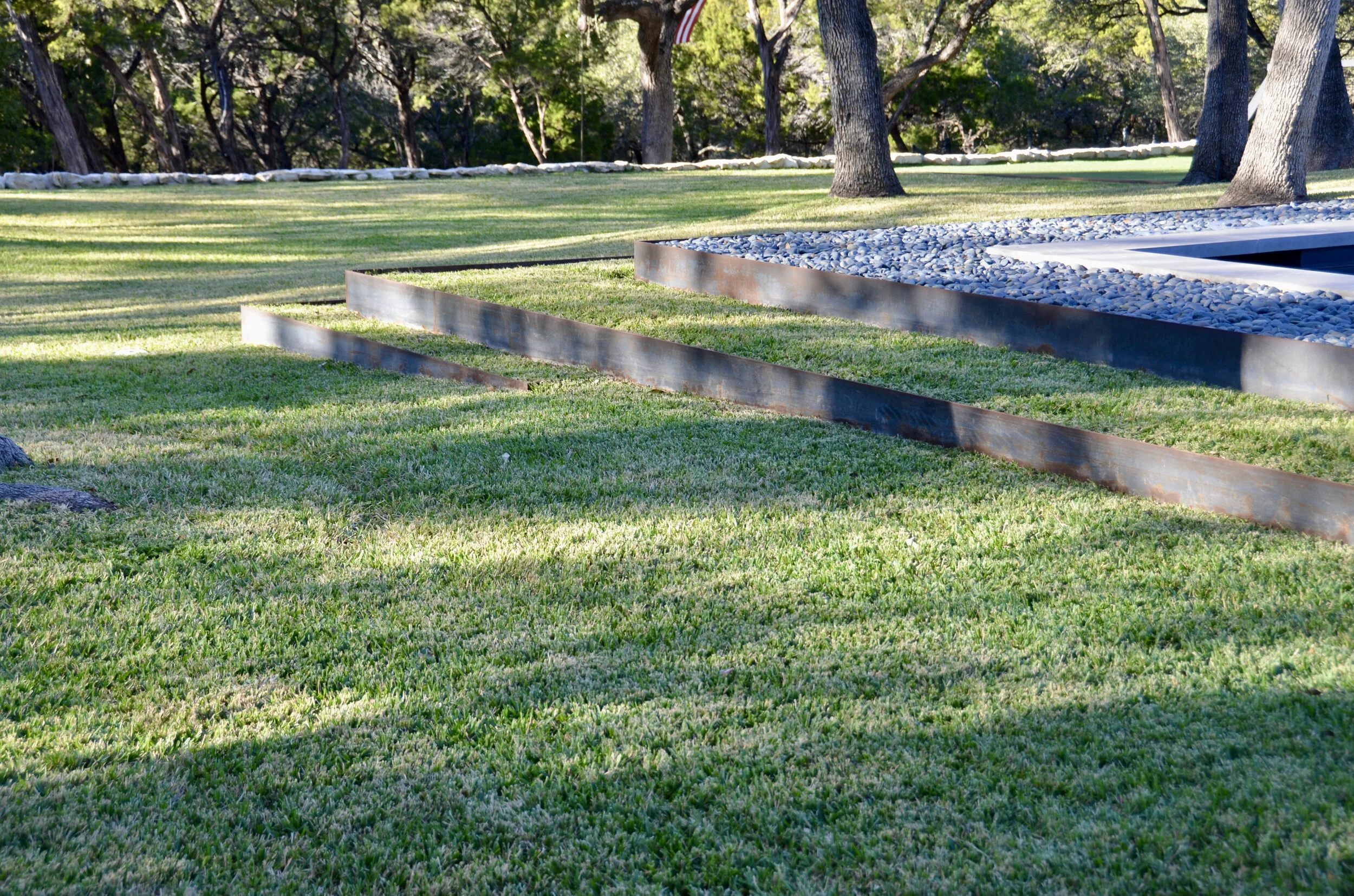 modern steel lawn steps.JPG