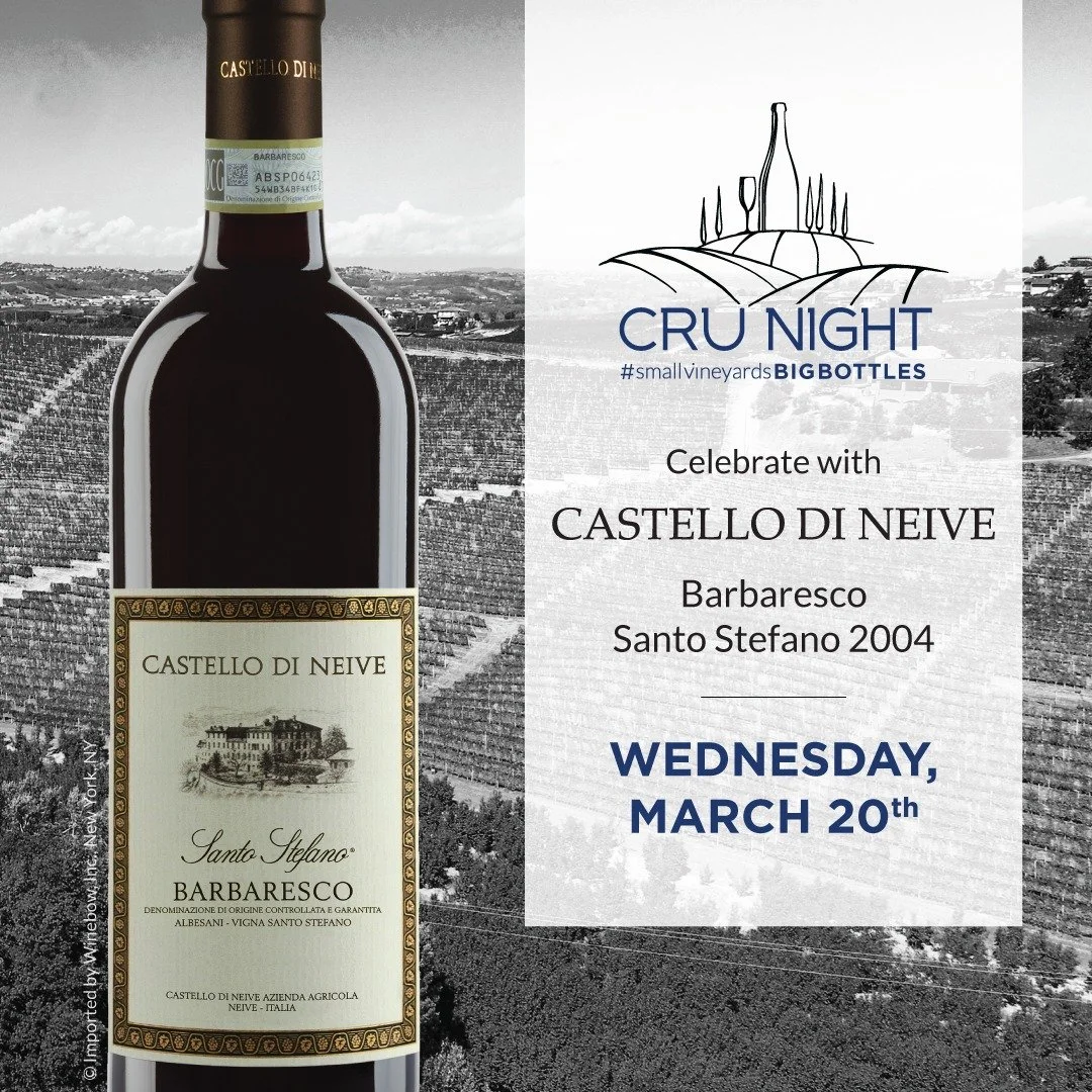 Barbaresco Tasting - “Cru Night”