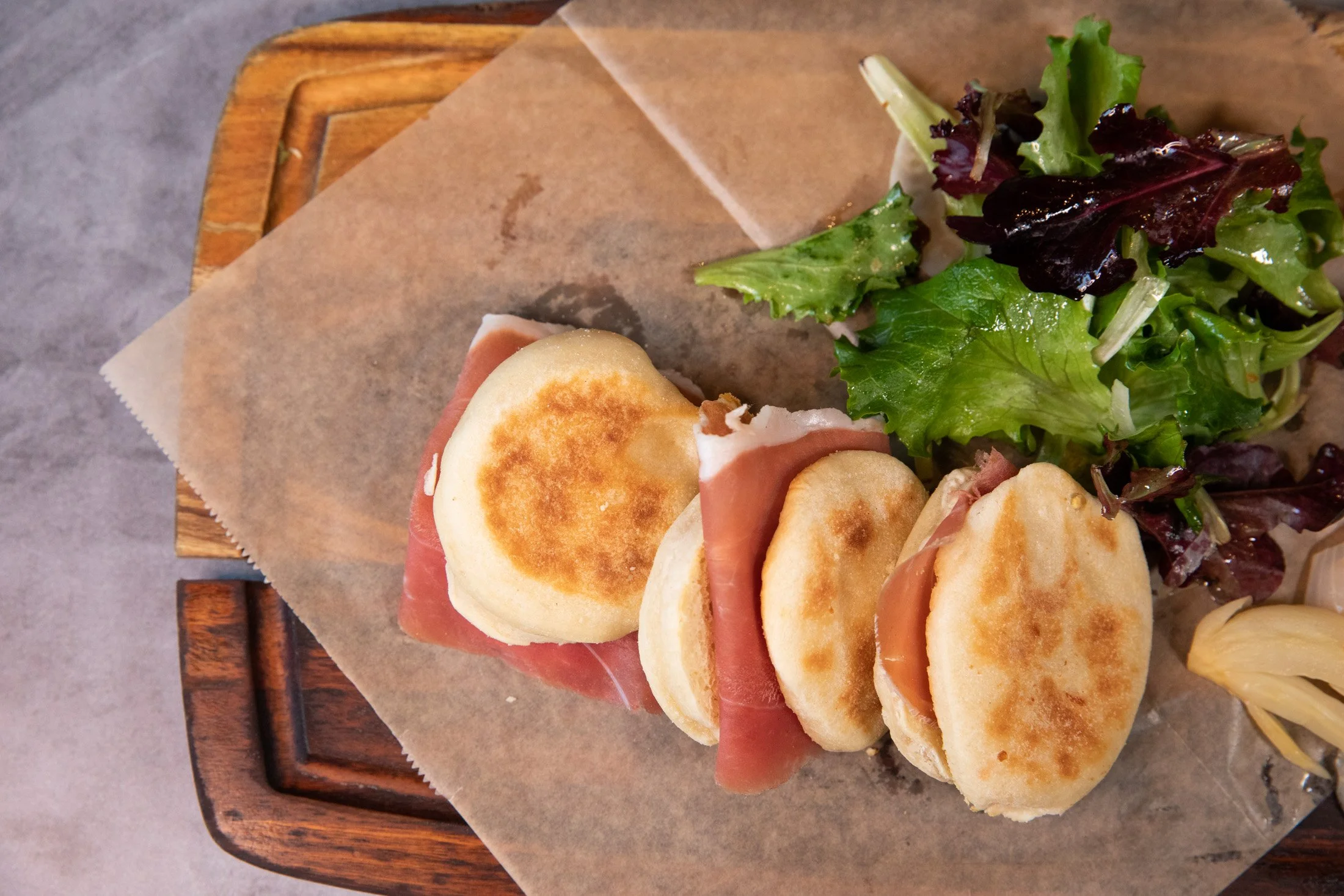 Bread & Taleggio cheese | add prosciutto