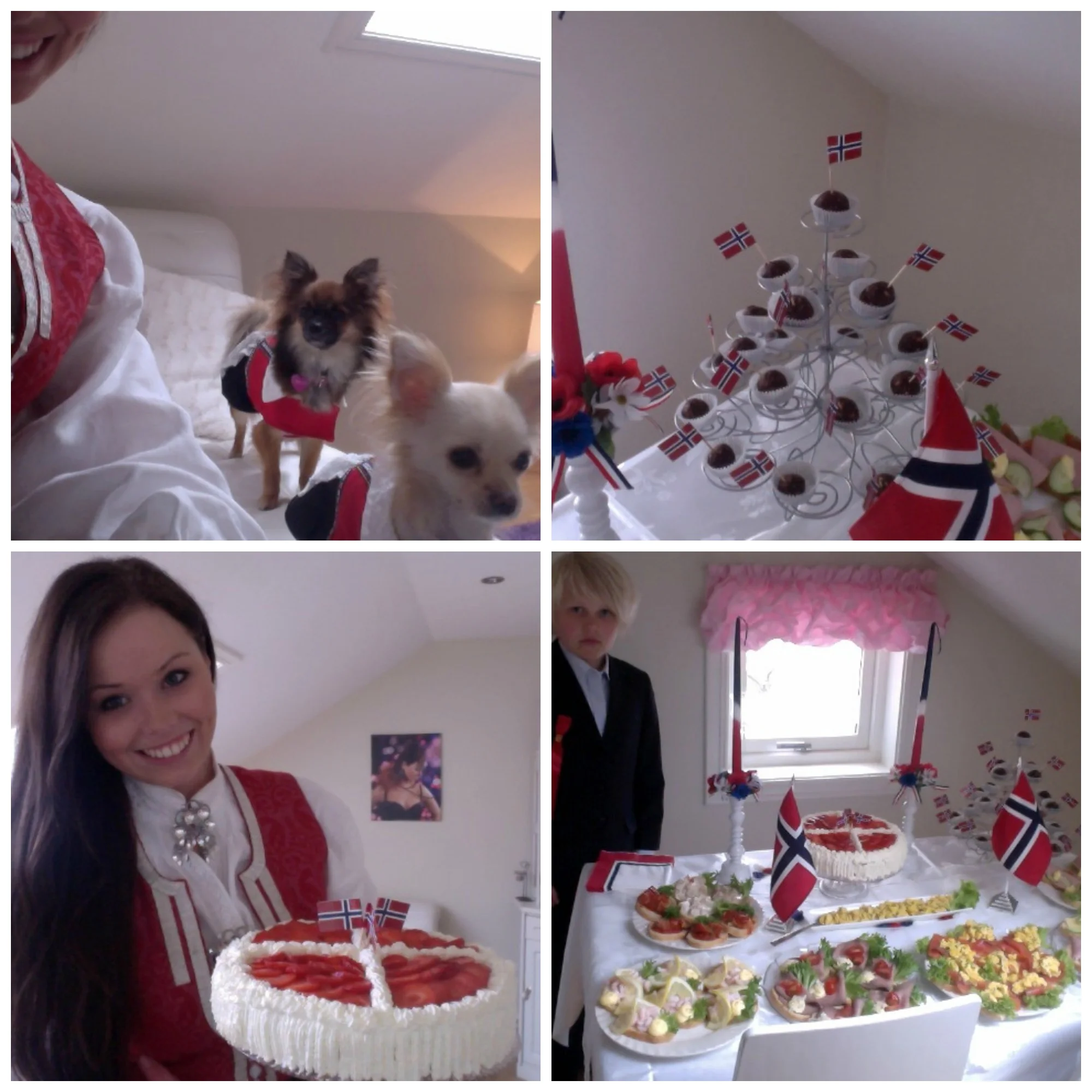 Bildene er fra 17 mai 2012