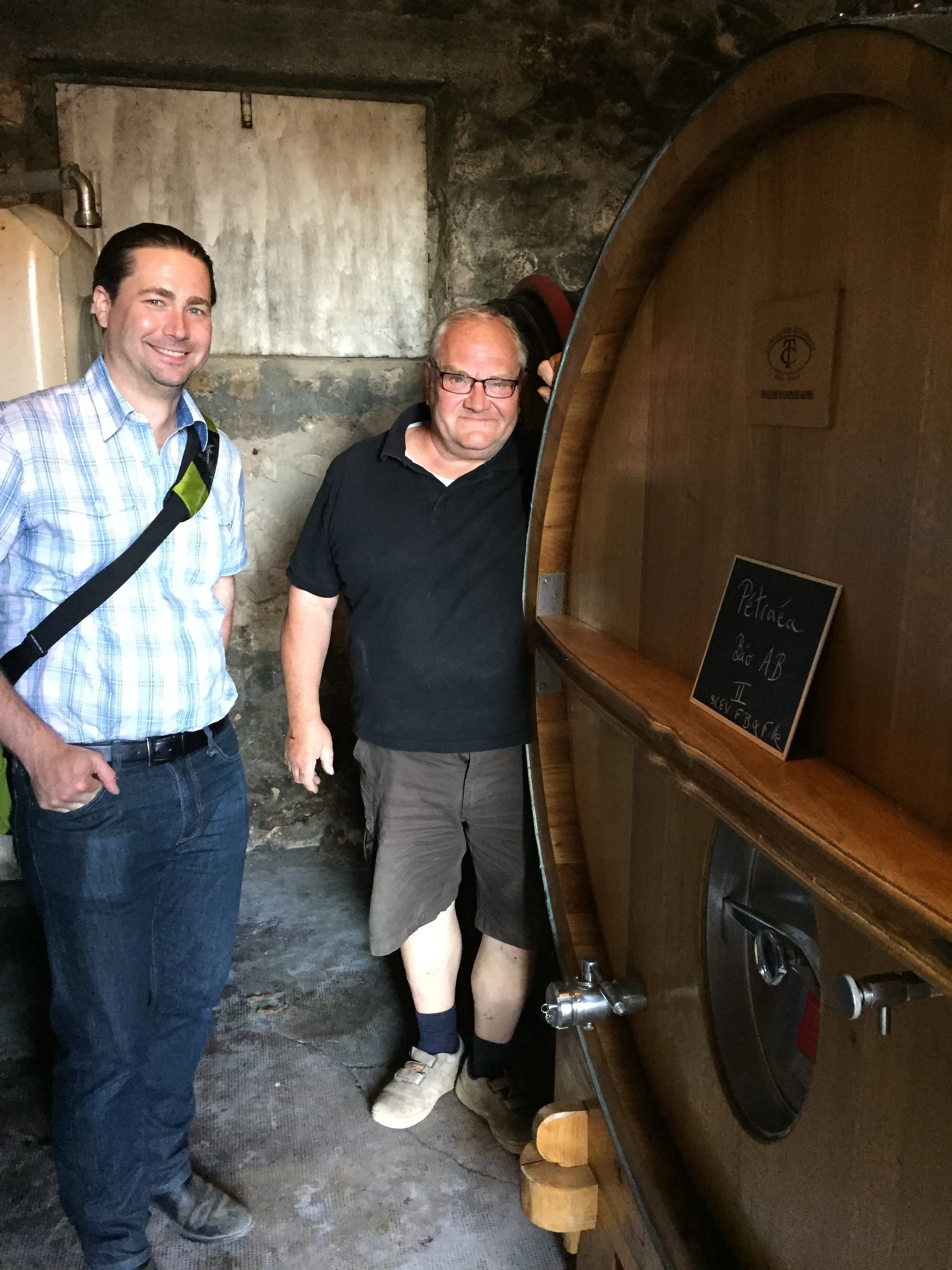 Francis and I with the kickstarter foudre