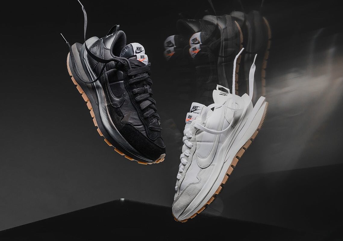 The wait is finally over. The heavily delayed #Sacai Nike #VaporWaffle is releasing today at select retailers and via the @nike SNKRS app. Full review and details about the highly anticipated release now available @ basquetsnyc.com