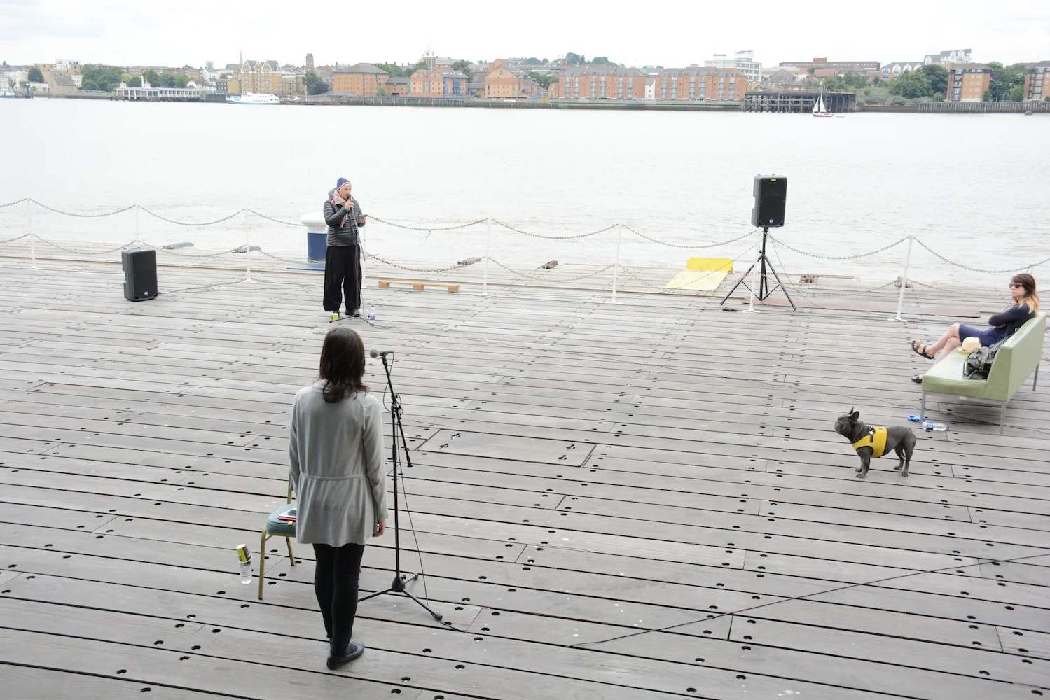 RAGA DAWN: Outdoor Sunrise Performance, by Caroline Bergvall, in collaboration with Gavin Bryars