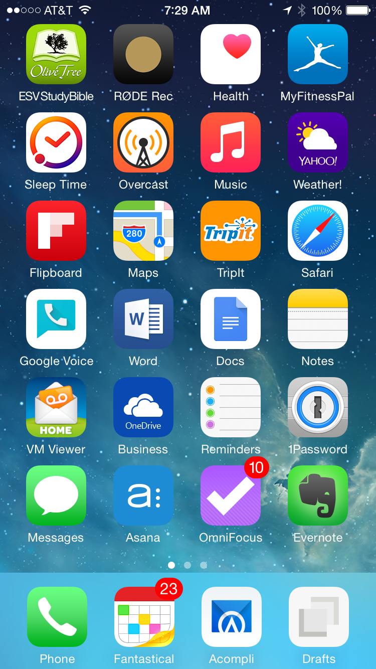 What I Have on My Home Screens and Mac to Increase Productivity
