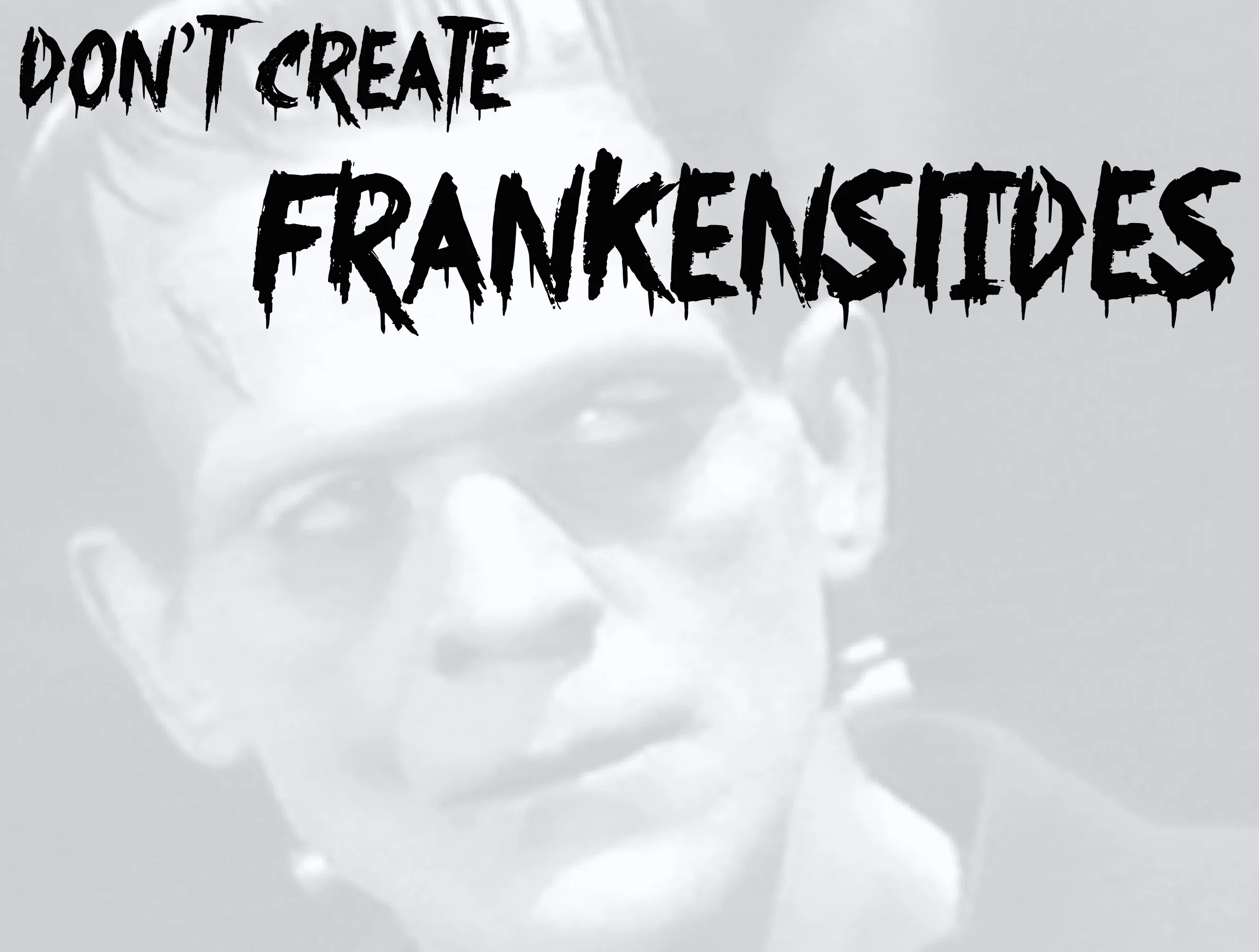 No More FrankenSlides! Tips for Better Presentations