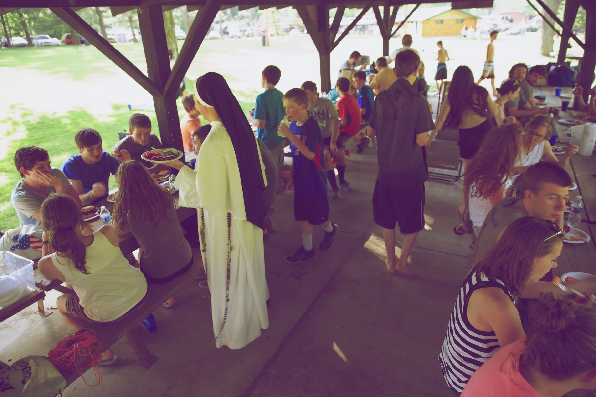 long rosary.