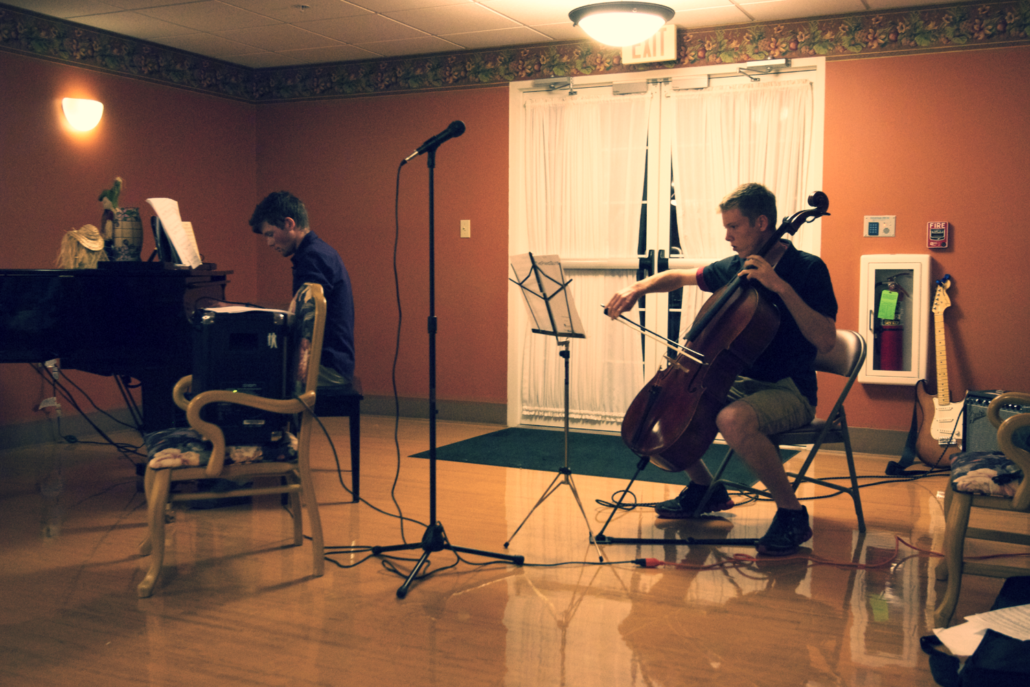Talent Show at Sienna Nursing Home, October 2014