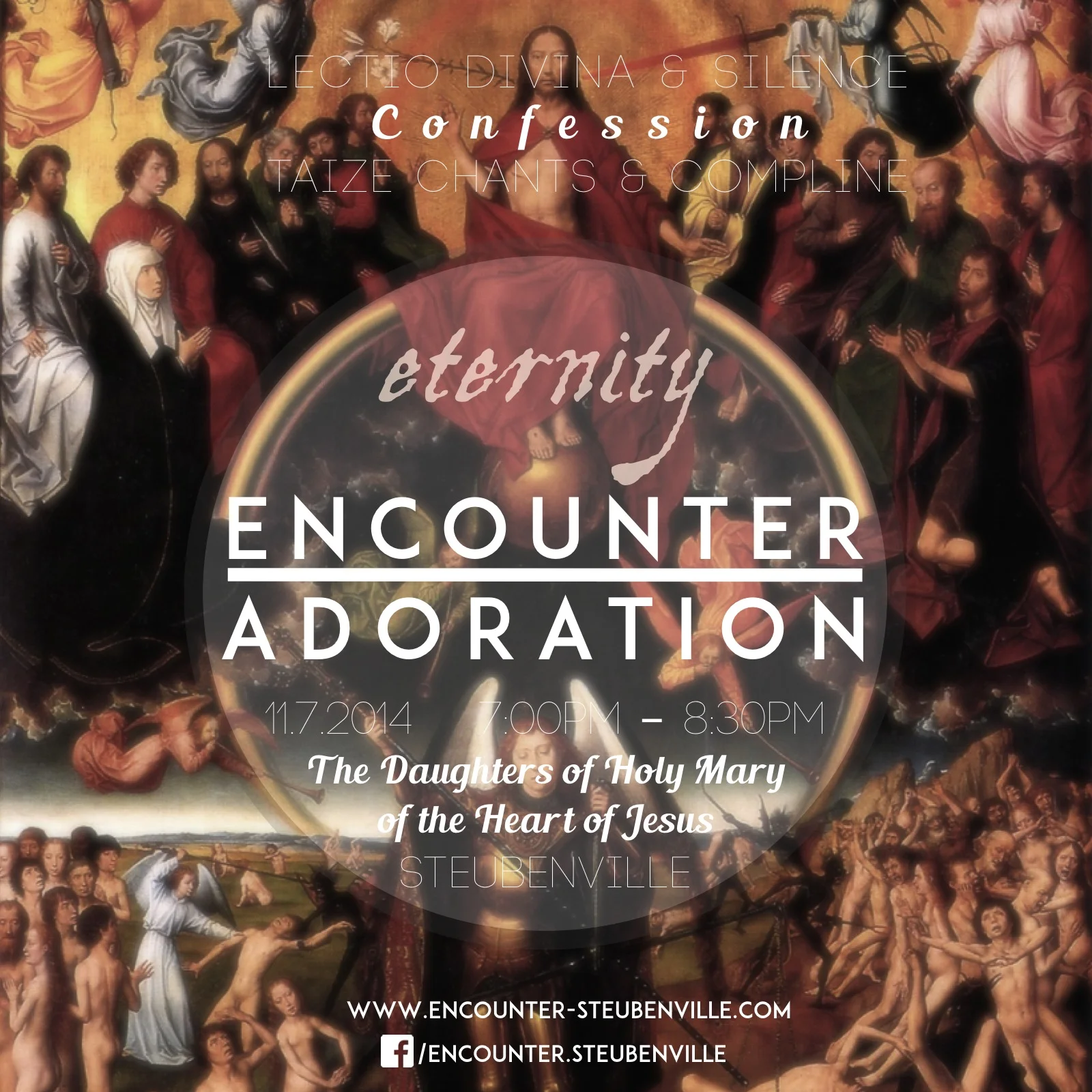 November 7, 2015: Adoration at The Daughters of Holy Mary of the Heart of Jesus