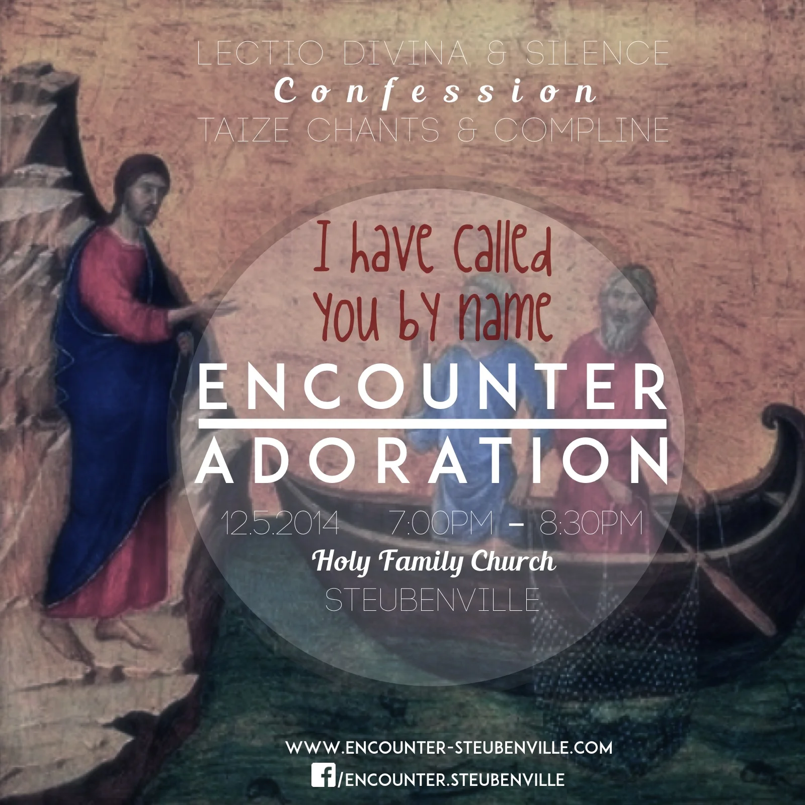 December 5, 2014: Adoration at Holy Family Church in Steubenville, OH