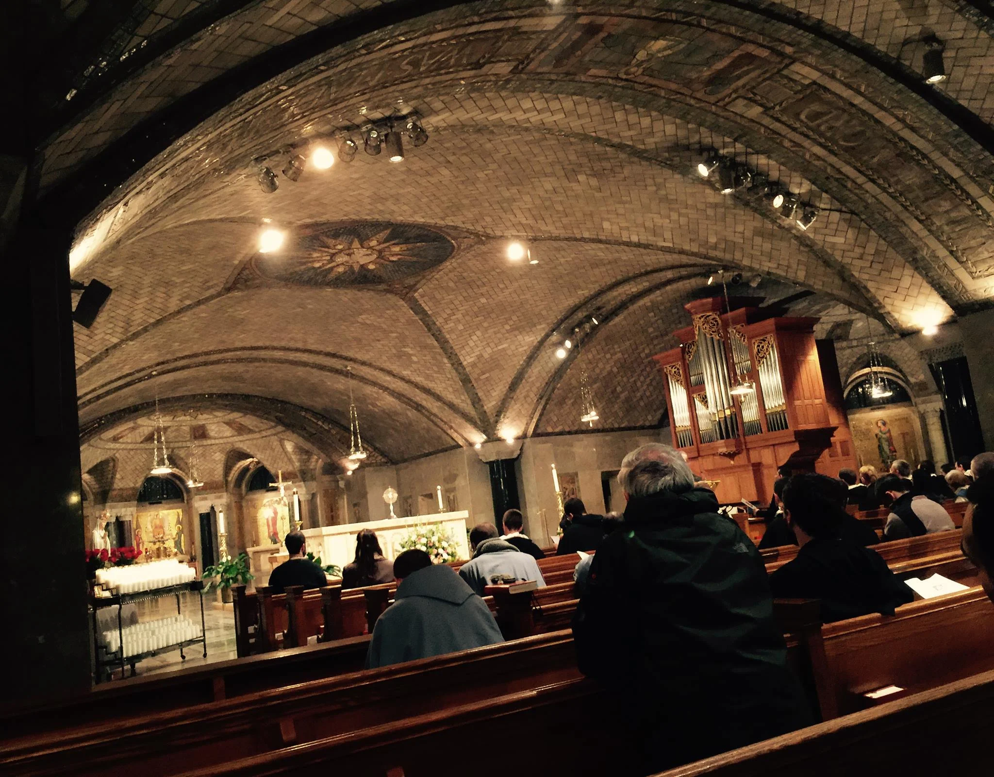 Morning Prayer with the Dominicans, Crypt of the Basilica in Washington DC