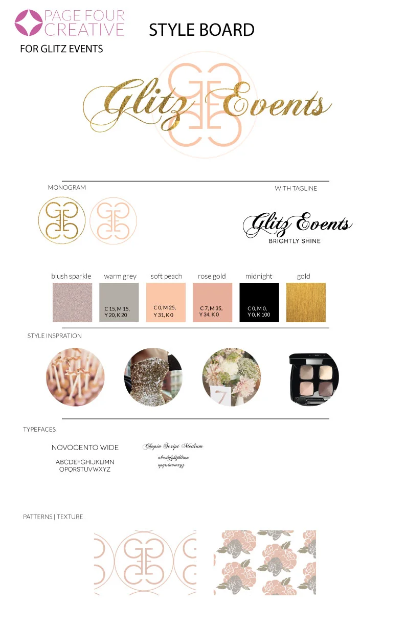 LOGO + STYLE BOARD