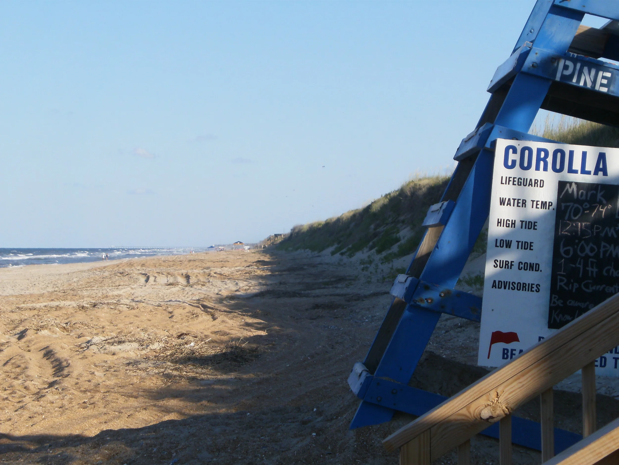 Beach and lifeguard chair.JPG