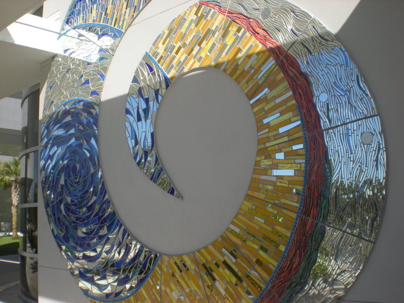 MOSAIC OF FRIENDSHIP: Reflecting the bright beauty of a child's hopes and dreams.