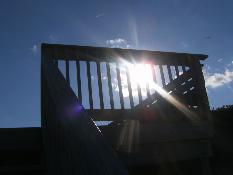 Sunburst through hotel stairway-002.JPG