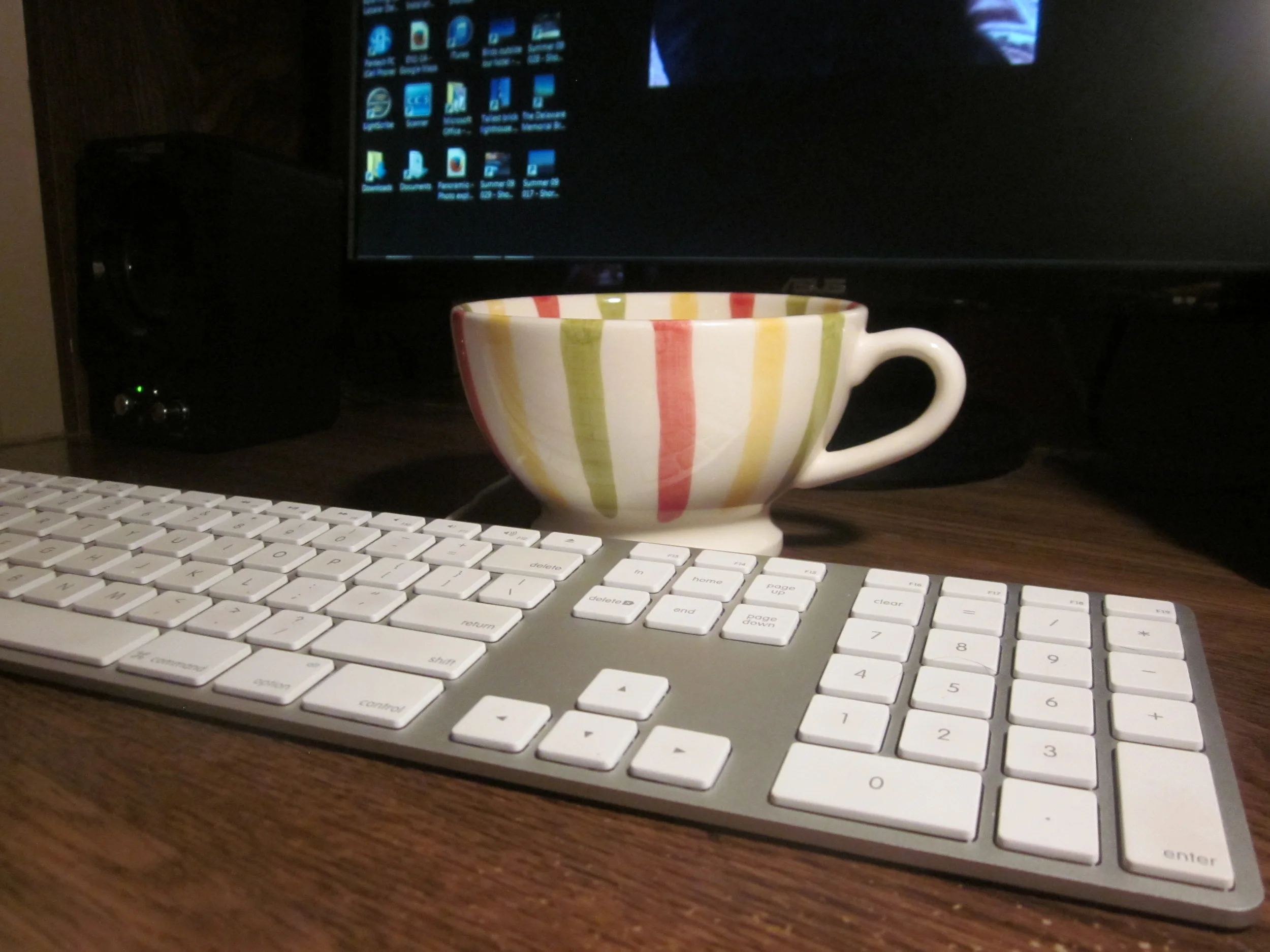 CAFFEINATED AND MOTIVATED Made in Portugal, the handled bowl doubles as a mug at deadline time.