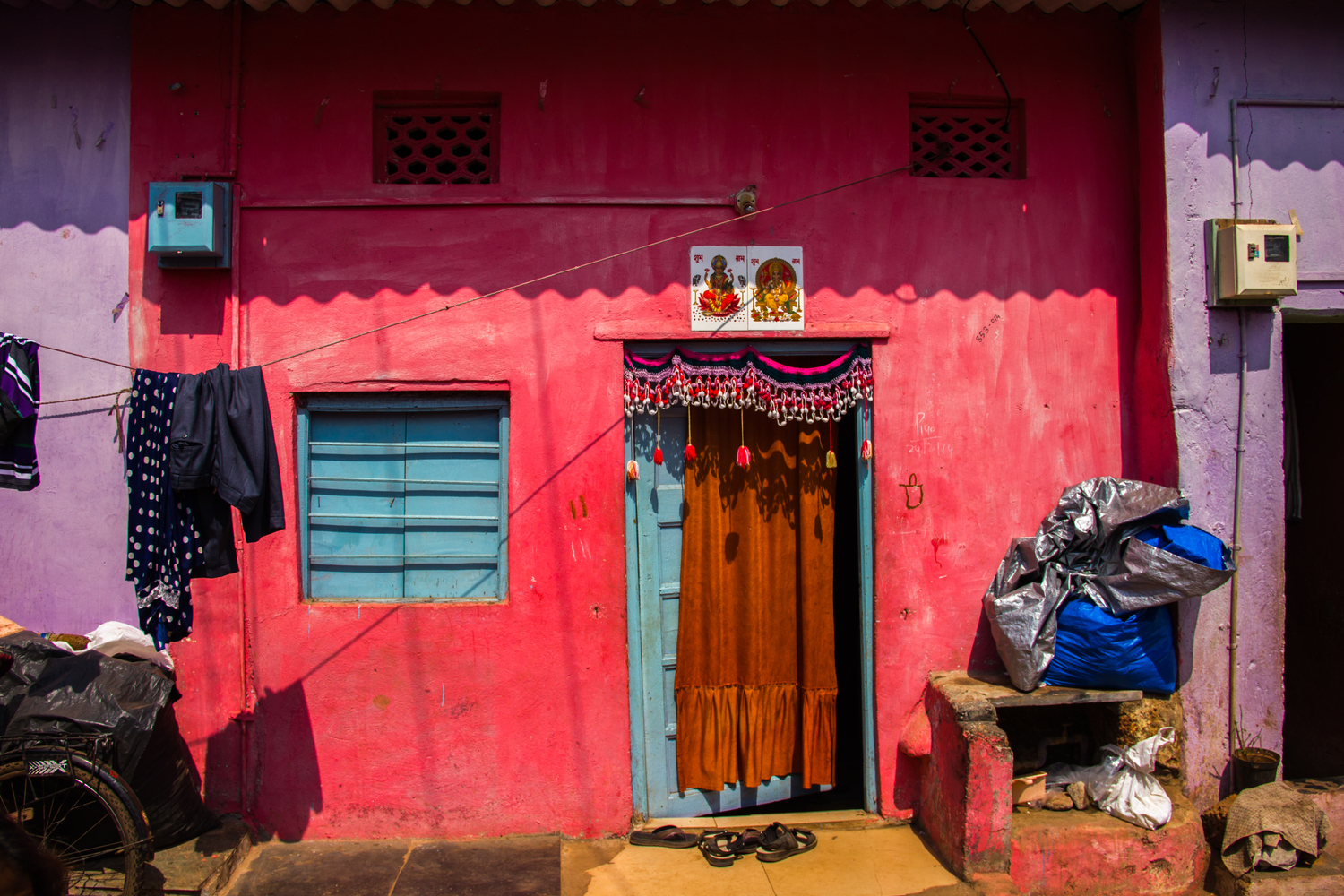 Colours of the slums