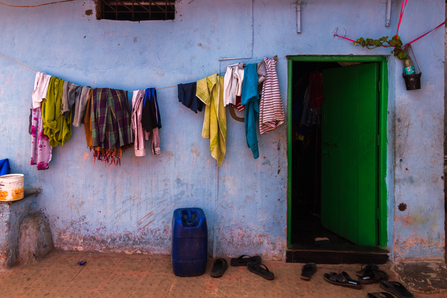 Colours of the slums