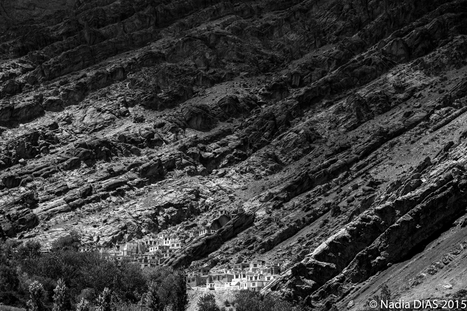 Leh in Noir et Blanc