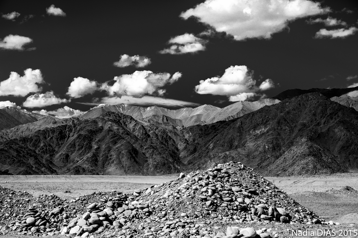 Leh in noir et blanc