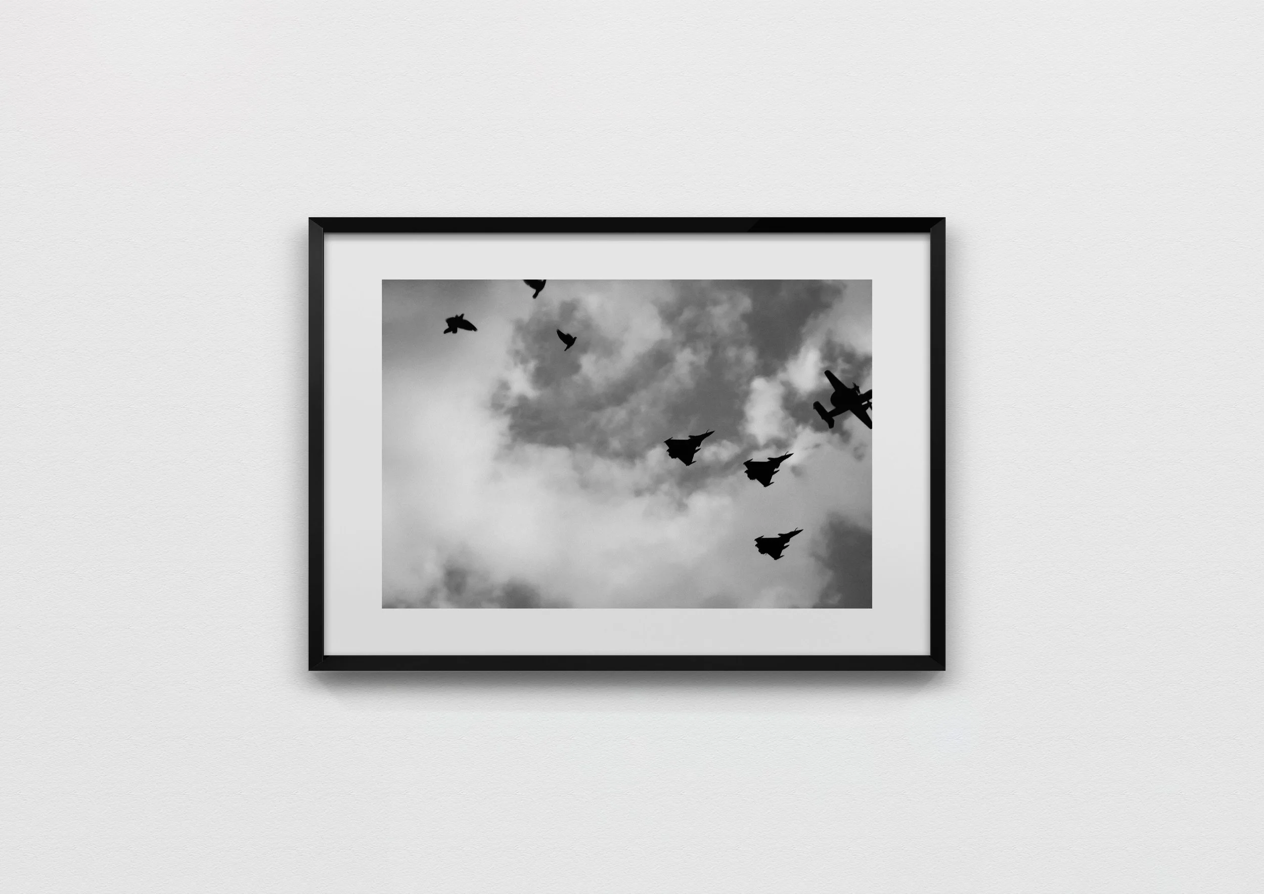sky formation Paris, France 2013 40 x 60 Archival Print, 50 x 70