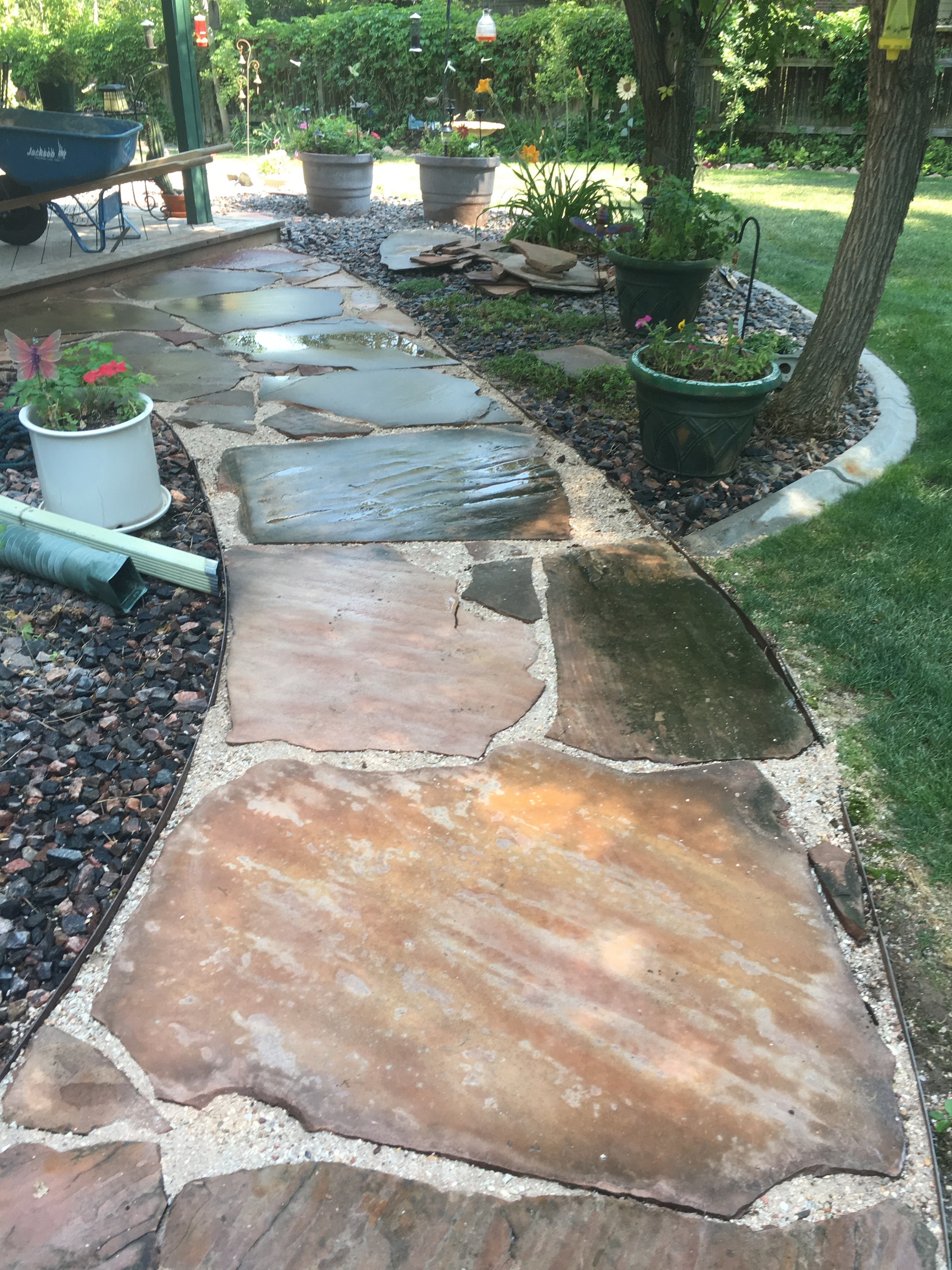 Colorado buff flagstone