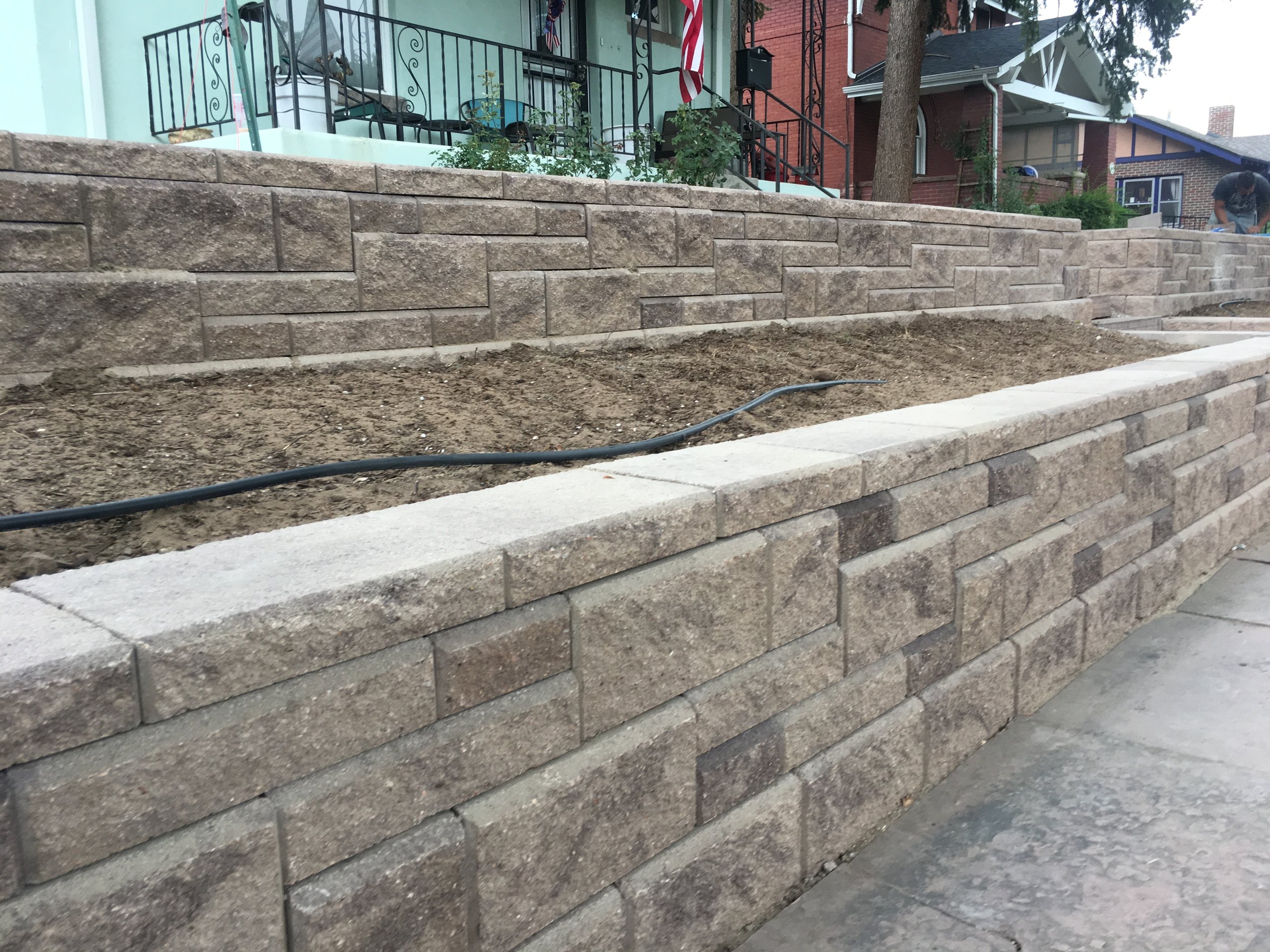 Allen Block retaining wall