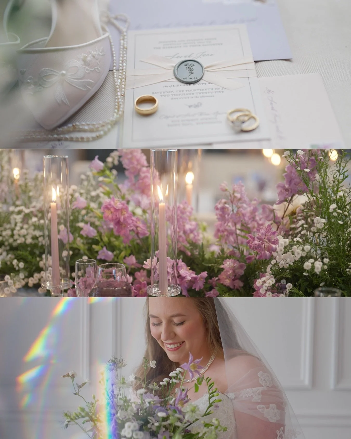 Details from Saturday&rsquo;s Lavender dream at @nicolletislandpavilion 

Florals by @ashleyfoxdesigns 🪻