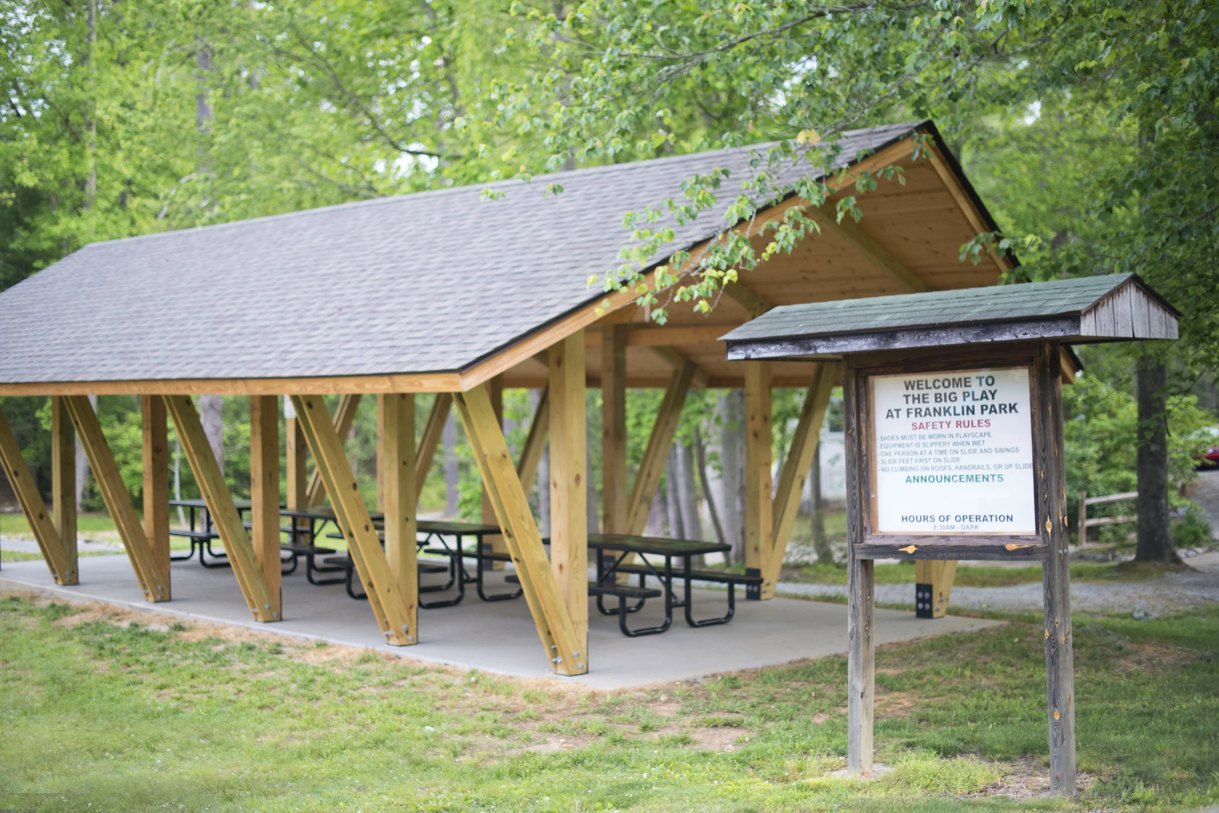 Franklin Park Pavilion — Bracken Mountain Builders