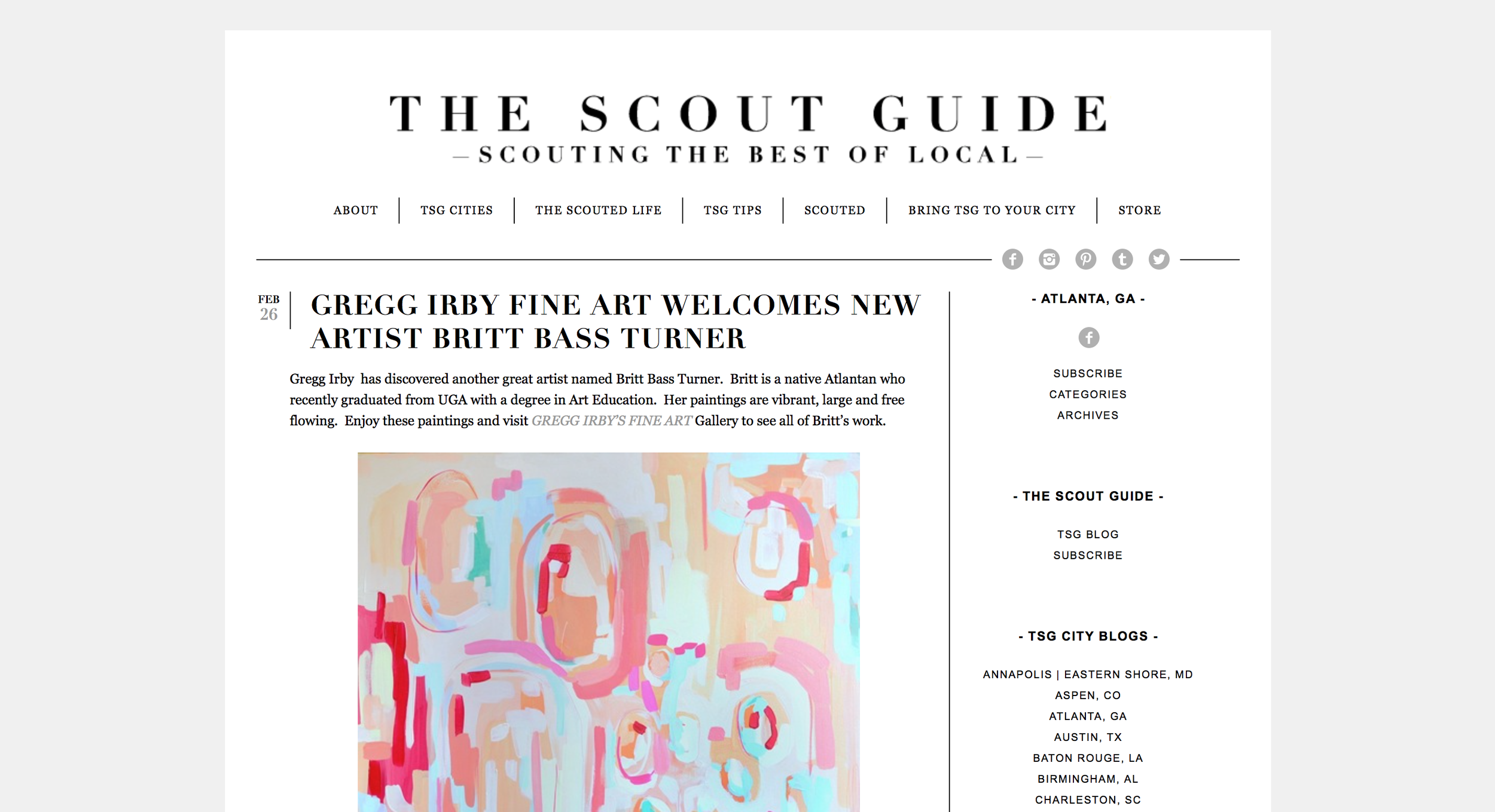 The Scout Guide ATL