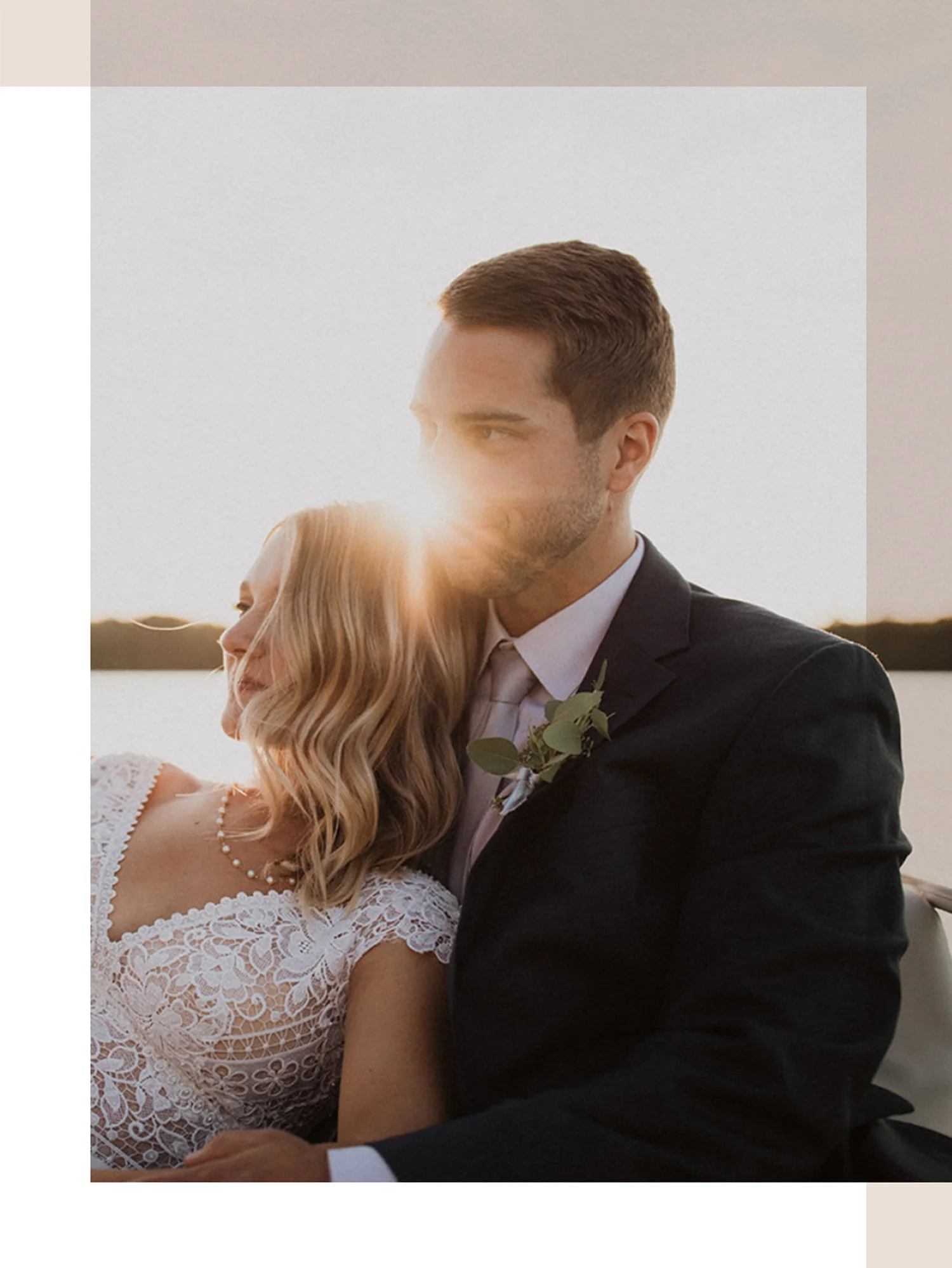 Tanner &amp; Liz | Minnesota Family Cabin Intimate Lake Elopement