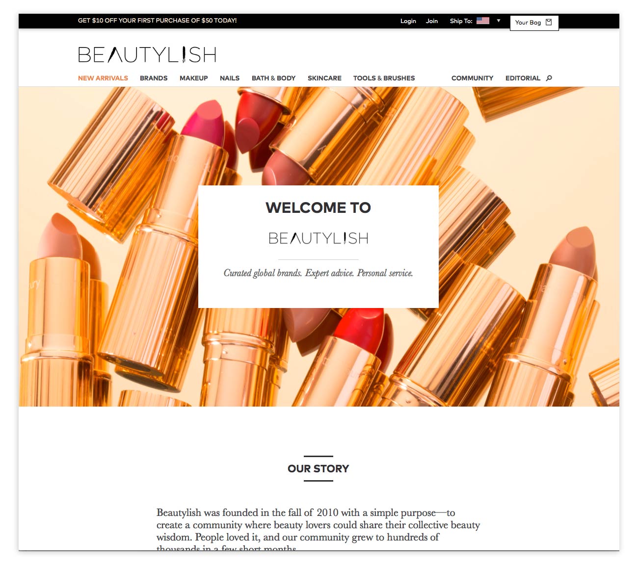 Visit the Beautylish About page to get the full story!