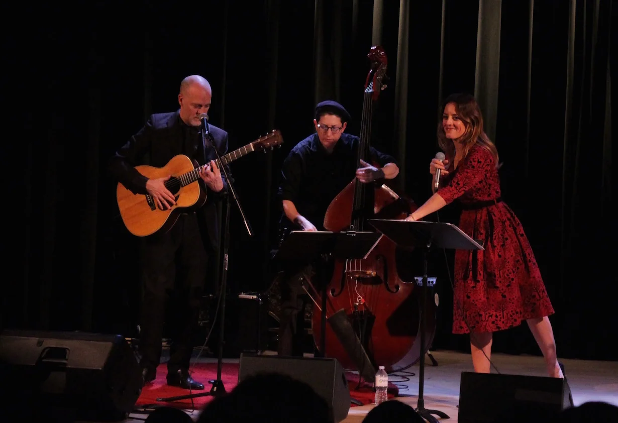 With Eric St-Laurent & Rachel Melas at L'Alliance française de Toronto, November 10, 2017