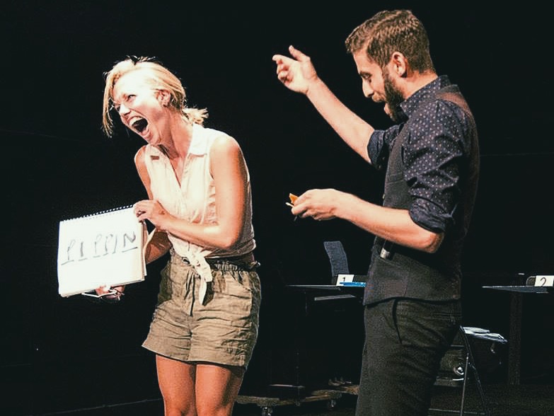Photo by C. Mead Jackson at a showcase for theater company Fresh Ground Pepper