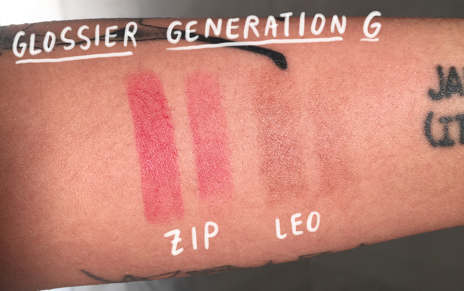 Alert spurv lufthavn Review | New Glossier Generation G Matte Lipstick in Leo and Zip and  Swatches —