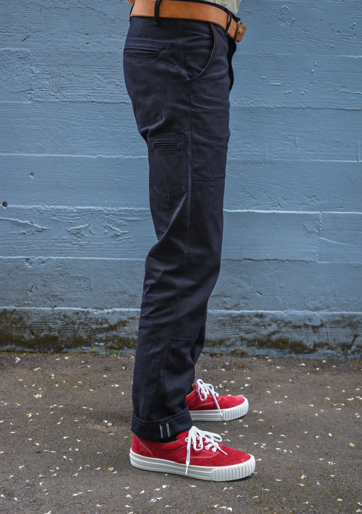 11 oz Japanese Indigo Selvedge Canvas 