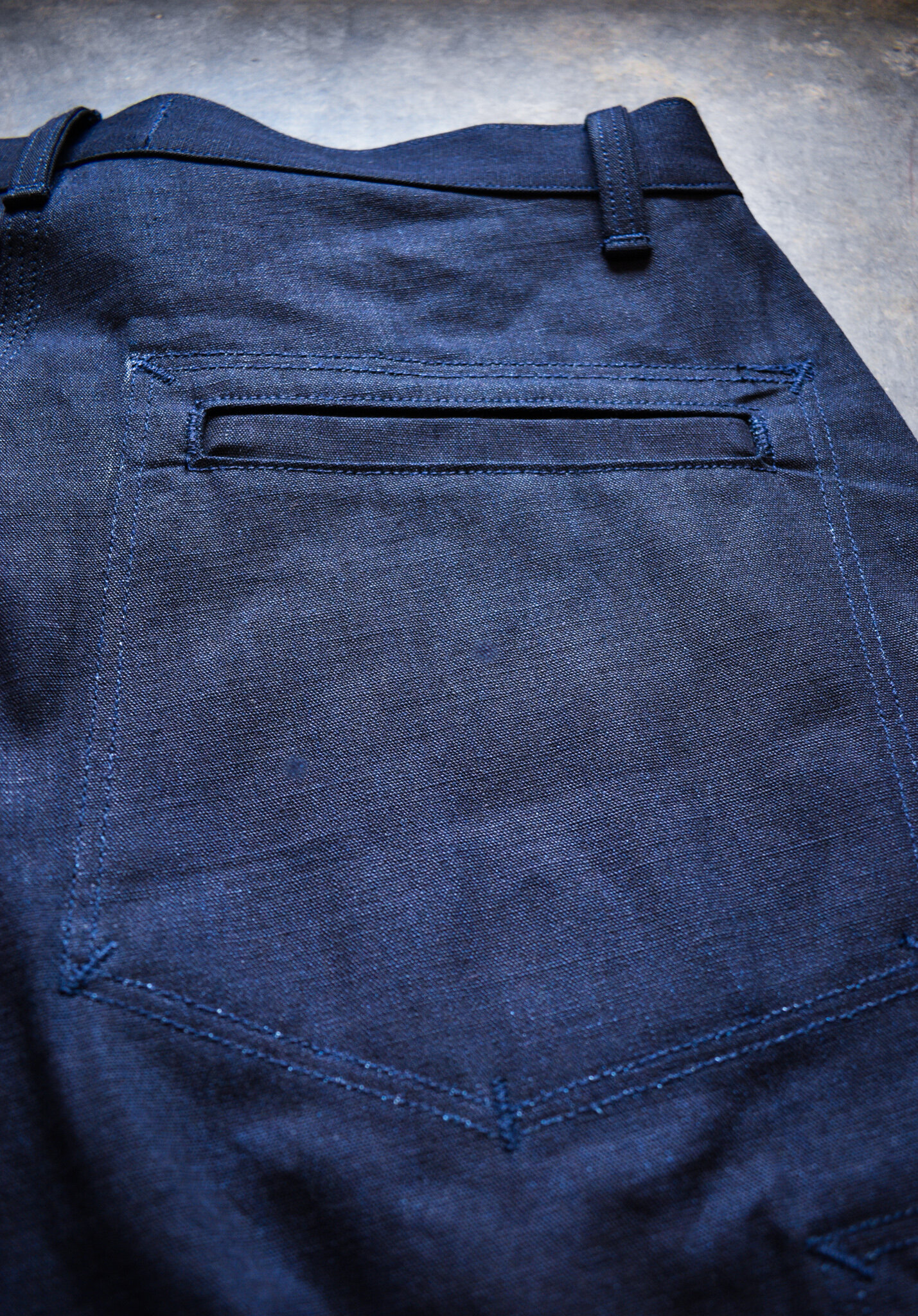 Work Trouser - 11 oz Japanese Indigo Selvedge Canvas — GREASE POINT ...