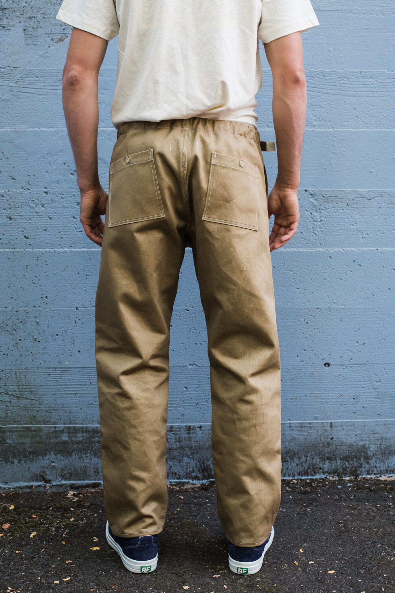 Easy Pant - 12 oz Tan Piqué — GREASE POINT WORKWEAR