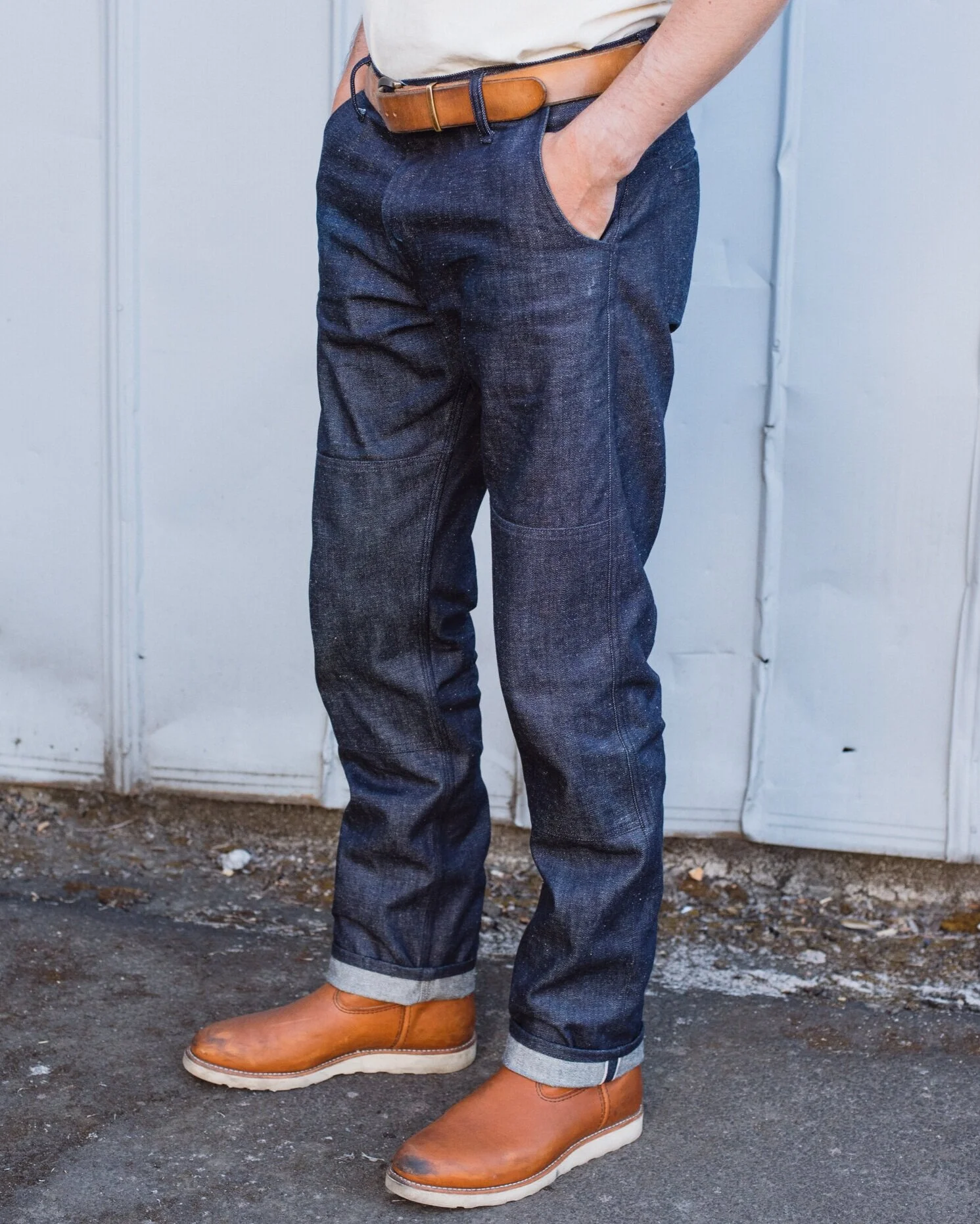 Japanese Neppy Linen Selvedge Denim 
