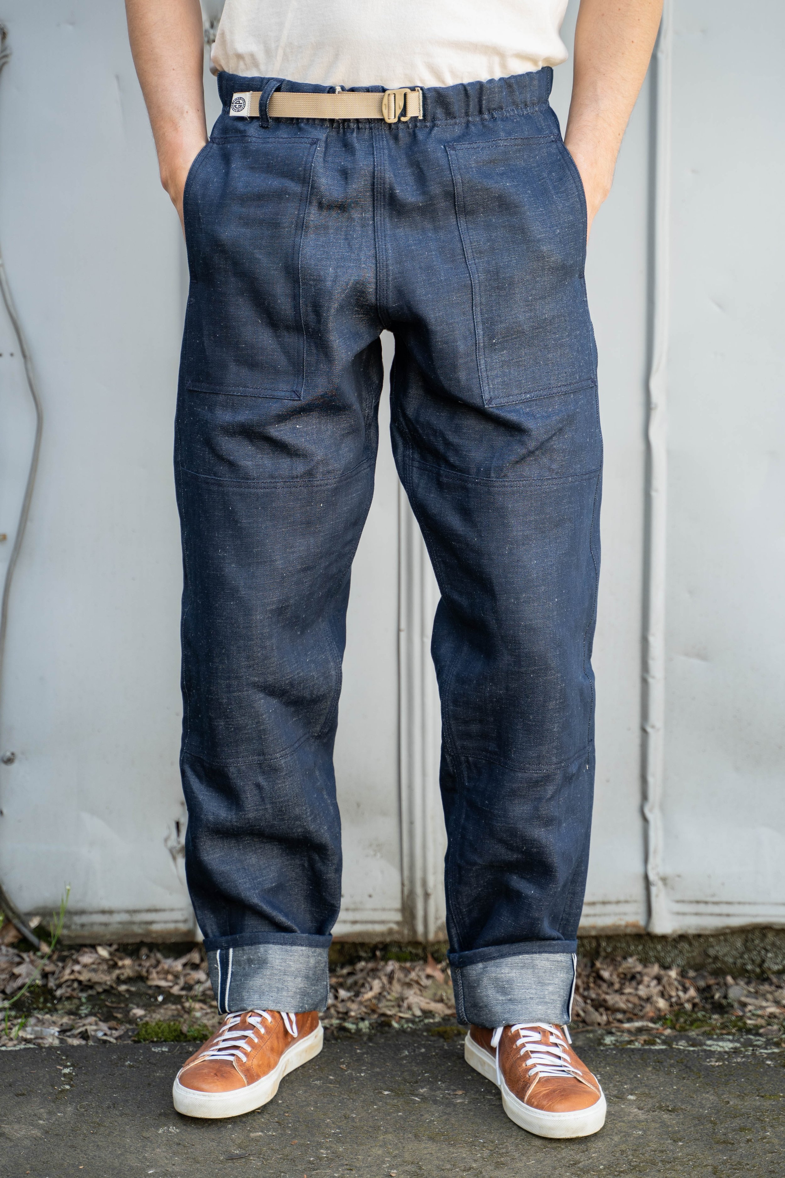 Easy Pant - 10 oz Nihon Menpu Hemp Selvedge Denim — GREASE POINT WORKWEAR