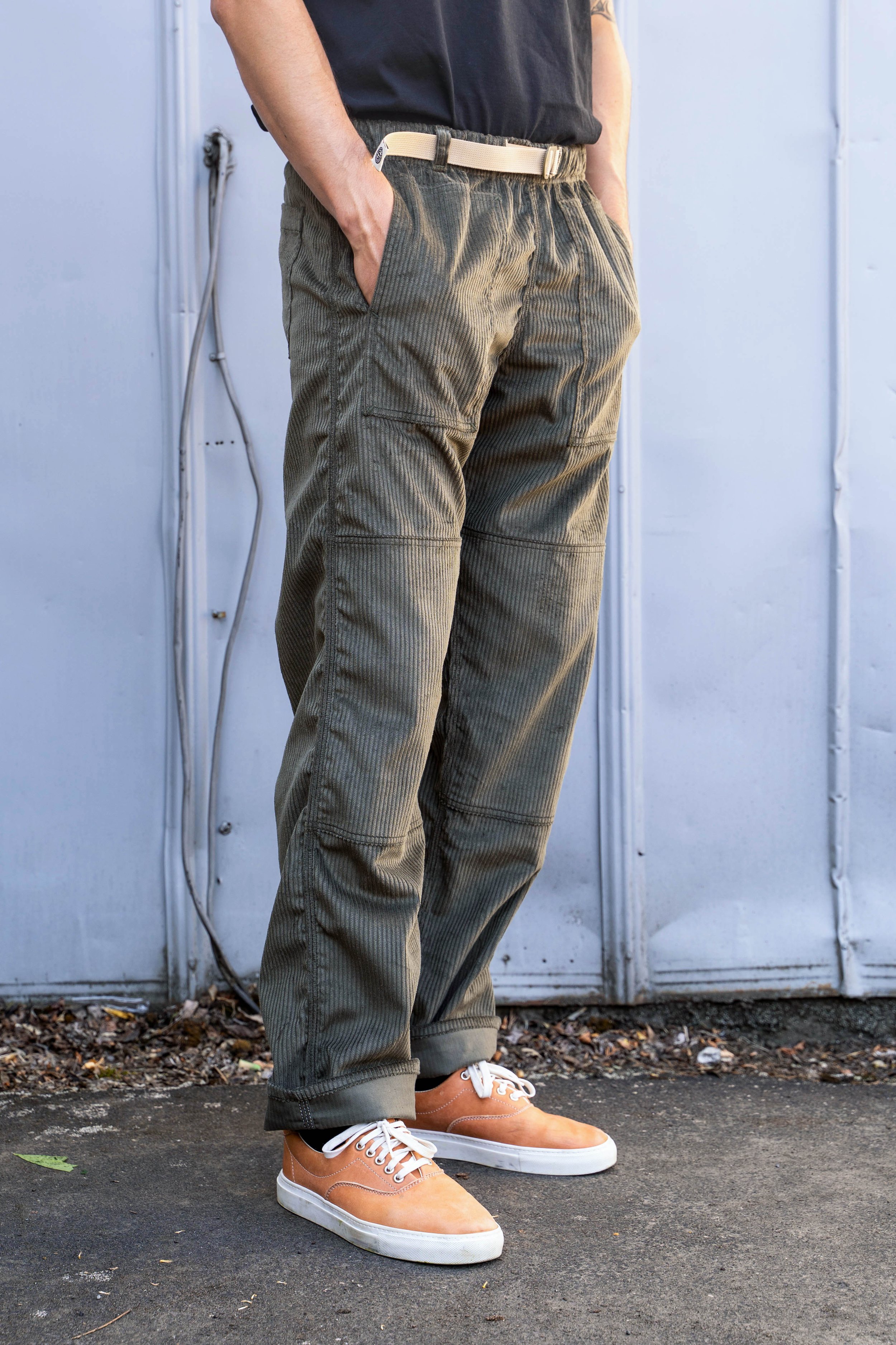 Seuvas Takeyari Canvas - Natural Skunk Works Easy Pants