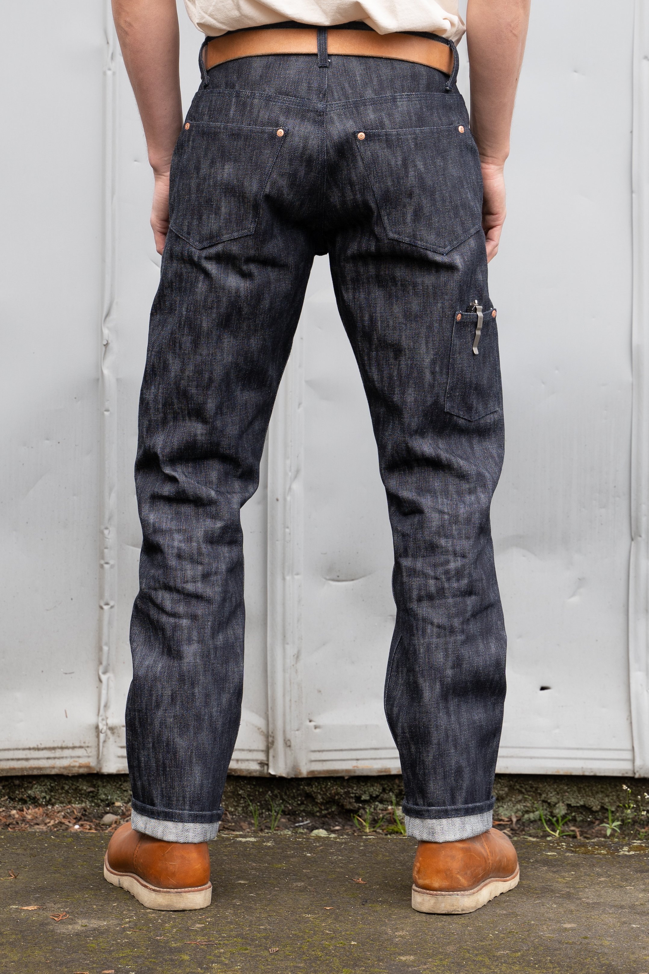 Work Jean - 17 oz Super Slub Selvedge Denim — GREASE POINT WORKWEAR