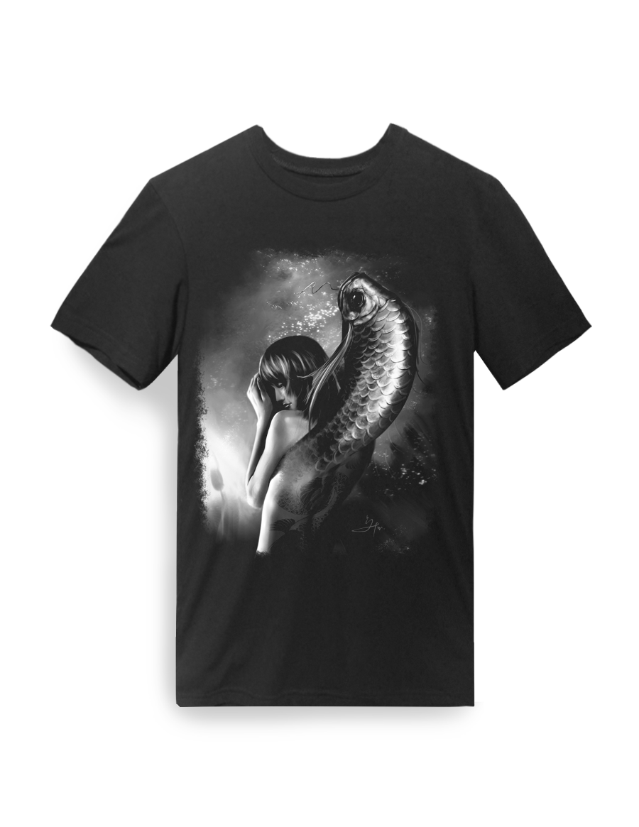 Summer T-Shirt, Koi Fish