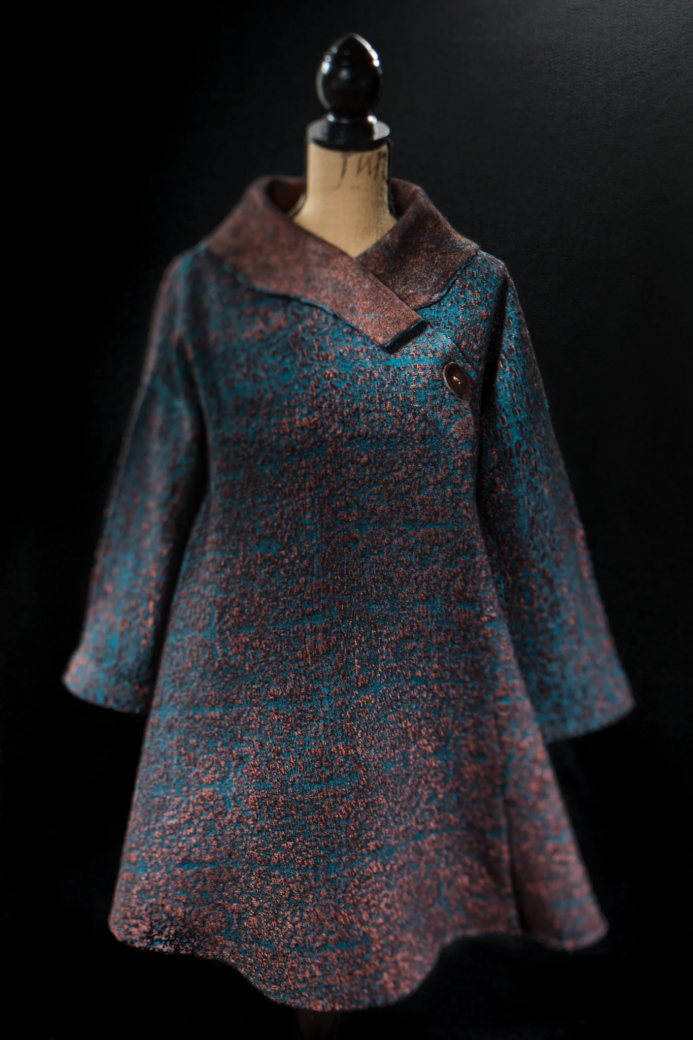 Velvet Swing Coat