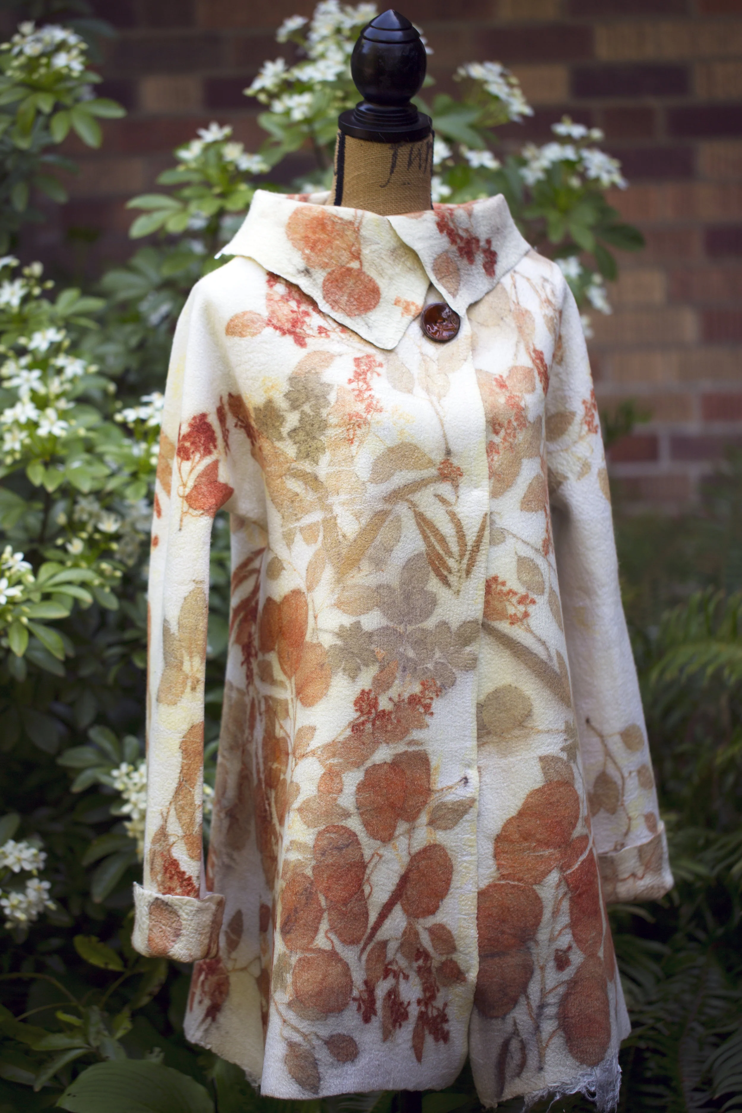 Nuno felted coat