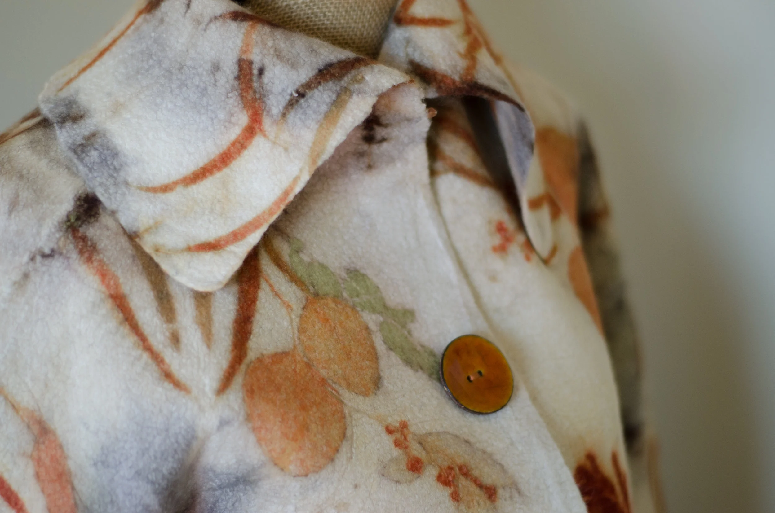Nuno felted coat