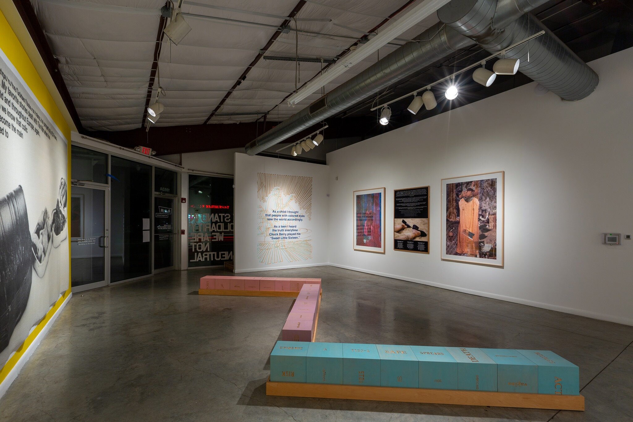  Exhibition at Art League Houston, 2020 Lifetime Achievement Award in the Visual Arts  Photo Credit: Alex Barber 