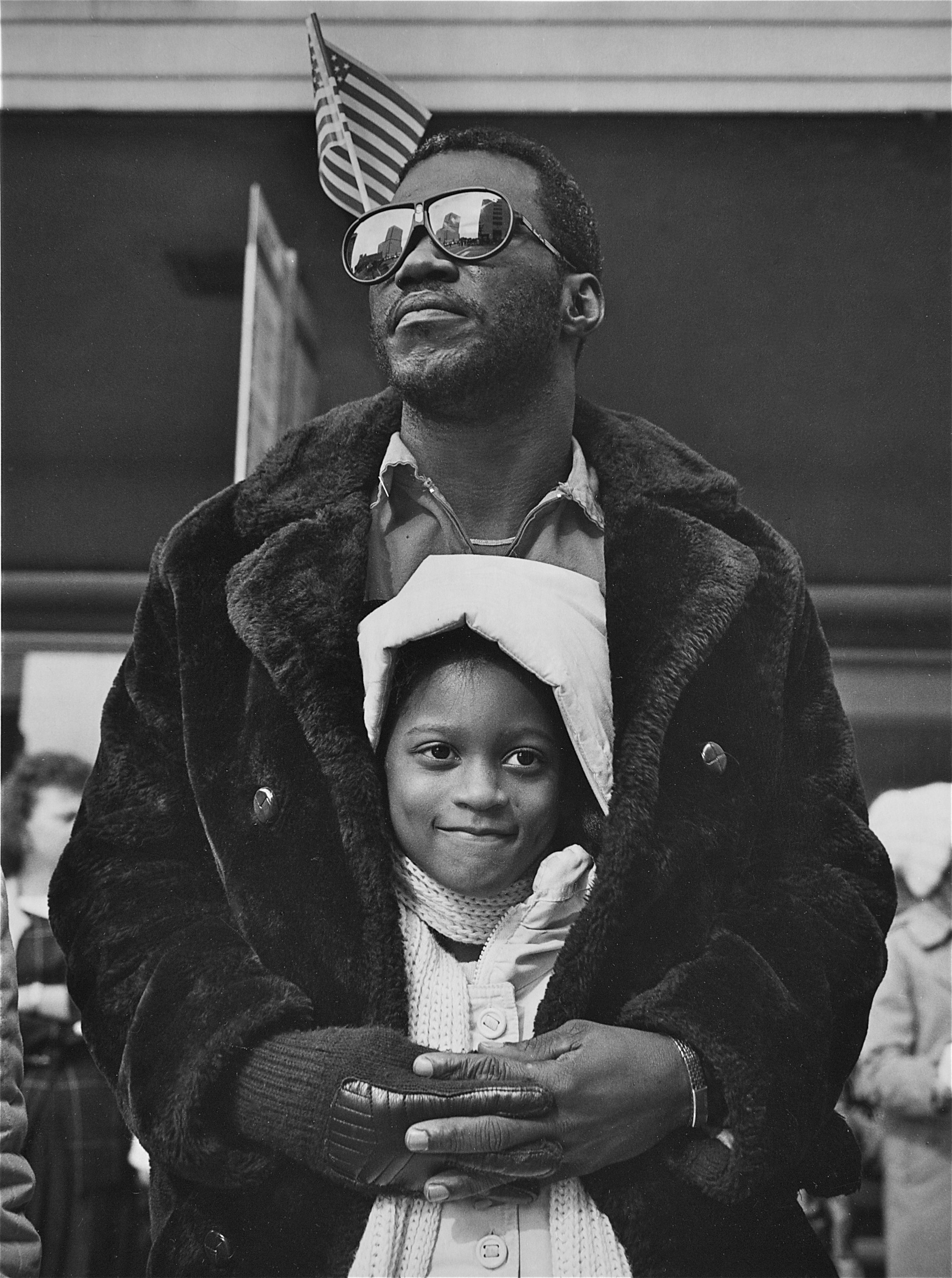  Earlie Hudnall, Jr.,  The Guardian , 1990 Gelatin silver print. Image courtesy of the artist and PDNB Gallery 