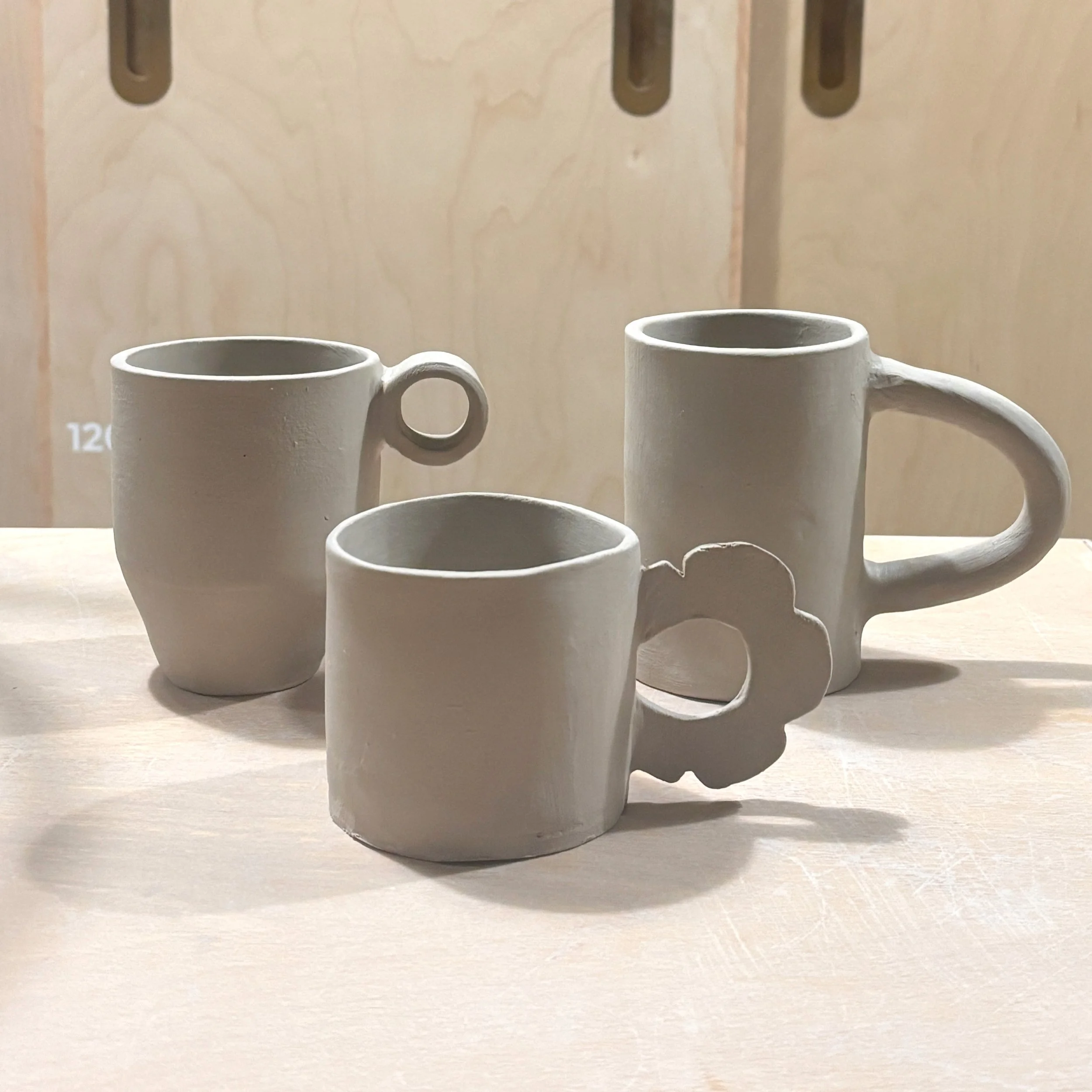 10 oz coffee mug dimensions 10oz Short Mug Matte White main image 1