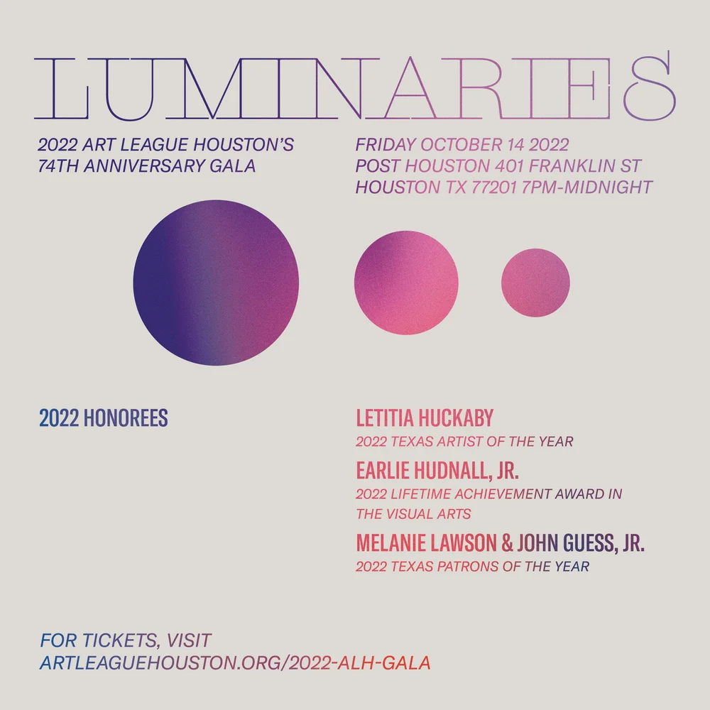 2022 ALH Annual Awards — Art League Houston
