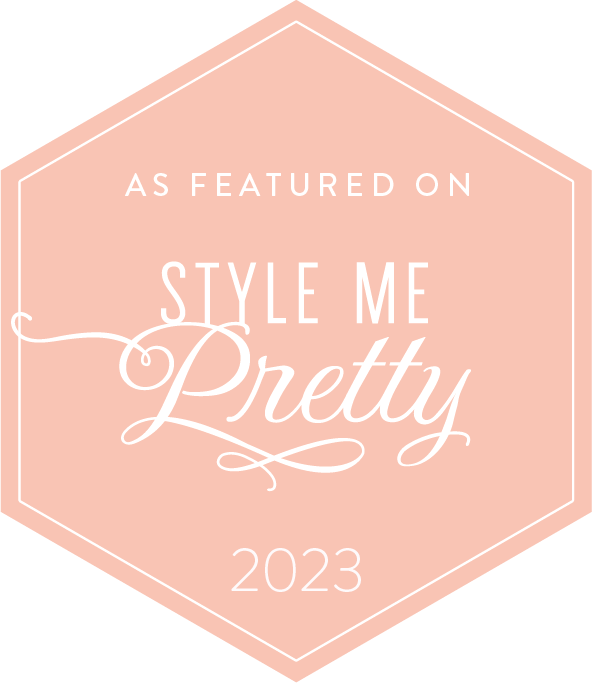 As Featured on Style Me Pretty 2023 badge